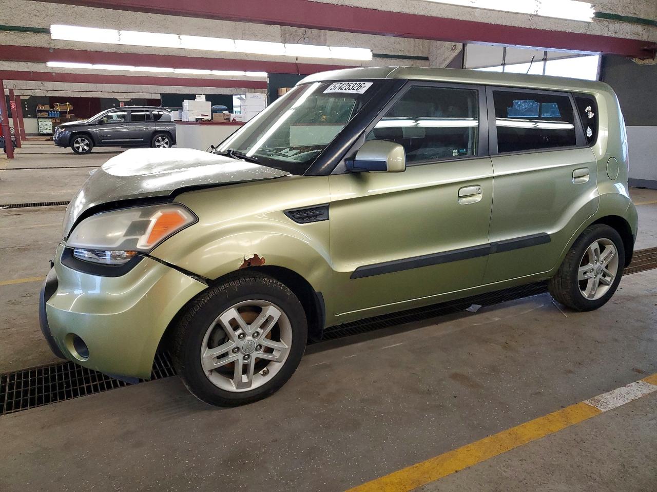 2010 Kia Soul + Зеленый vin: KNDJT2A20A7106514
