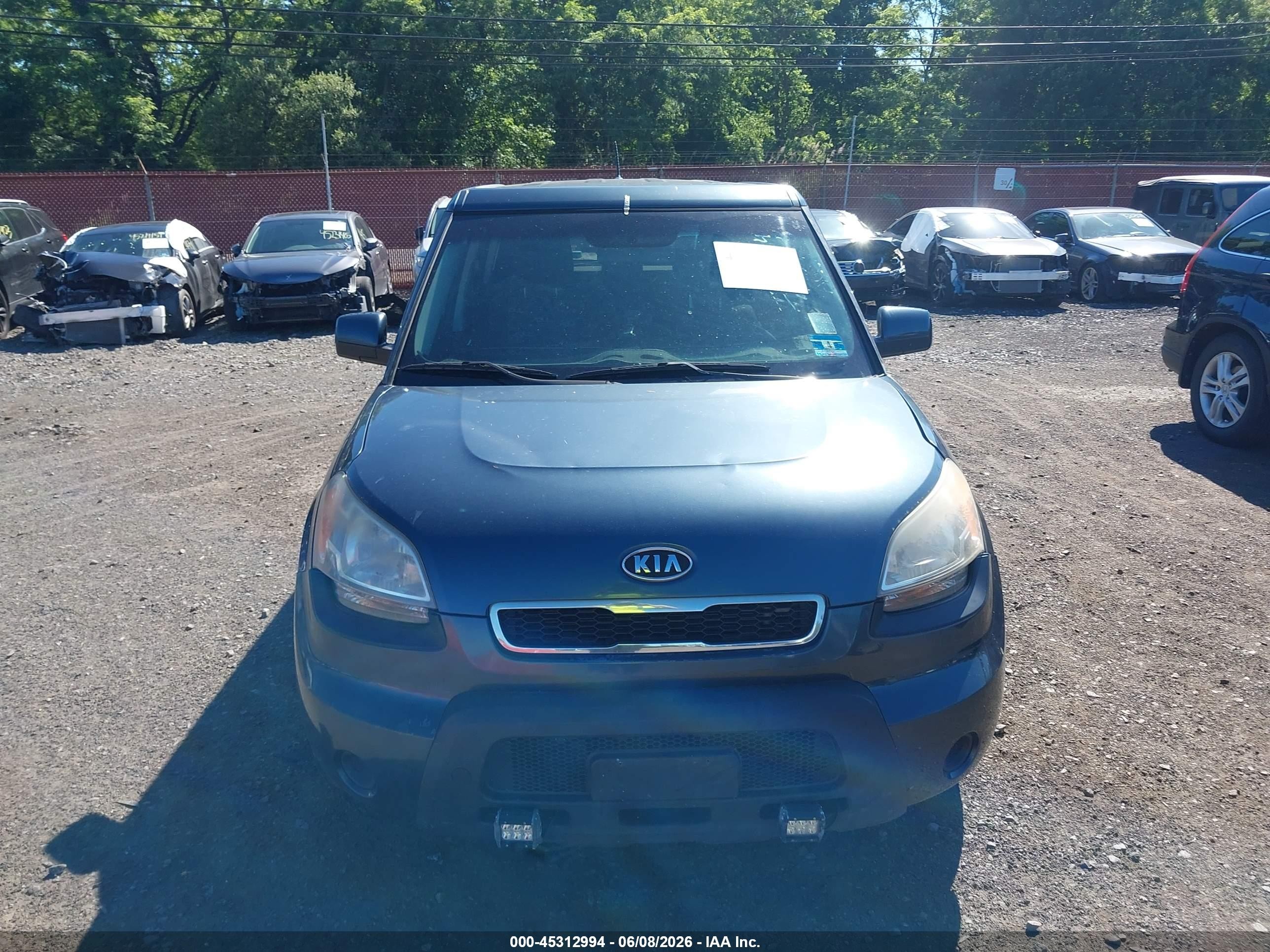 2011 Kia Soul + Серый vin: KNDJT2A20B7195602