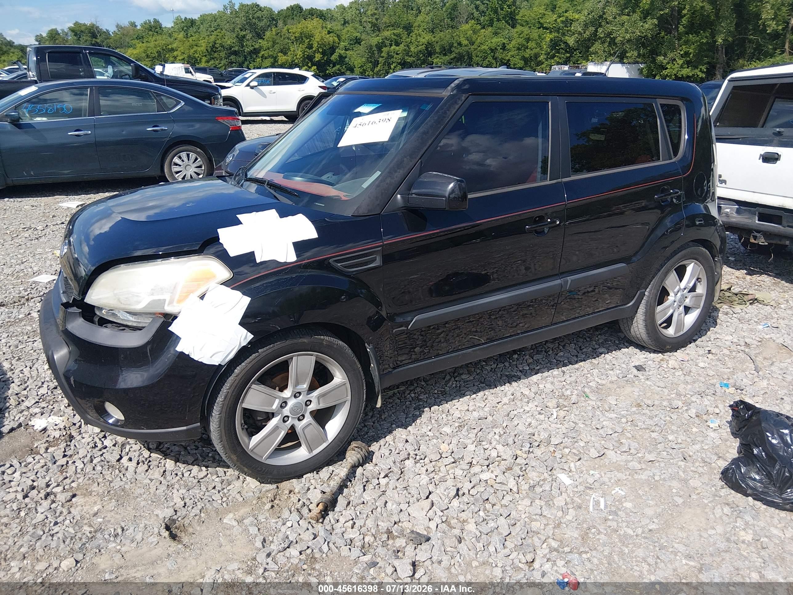 2011 Kia Soul Sport Black vin: KNDJT2A20B7214102