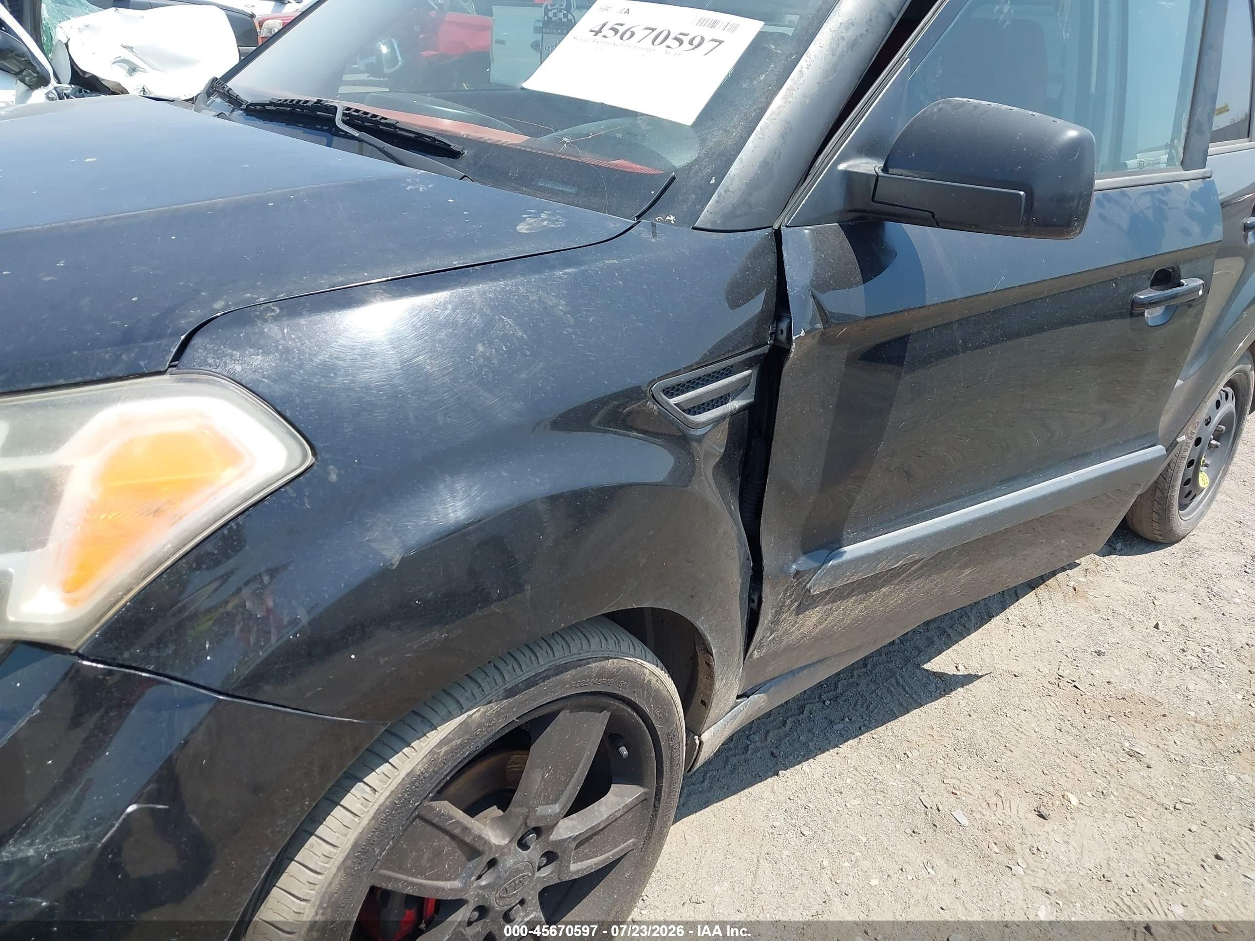 2011 Kia Soul Sport Black vin: KNDJT2A20B7226279