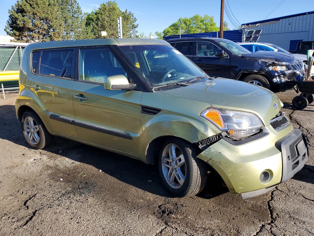 2011 Kia Soul + Зеленый vin: KNDJT2A20B7238464