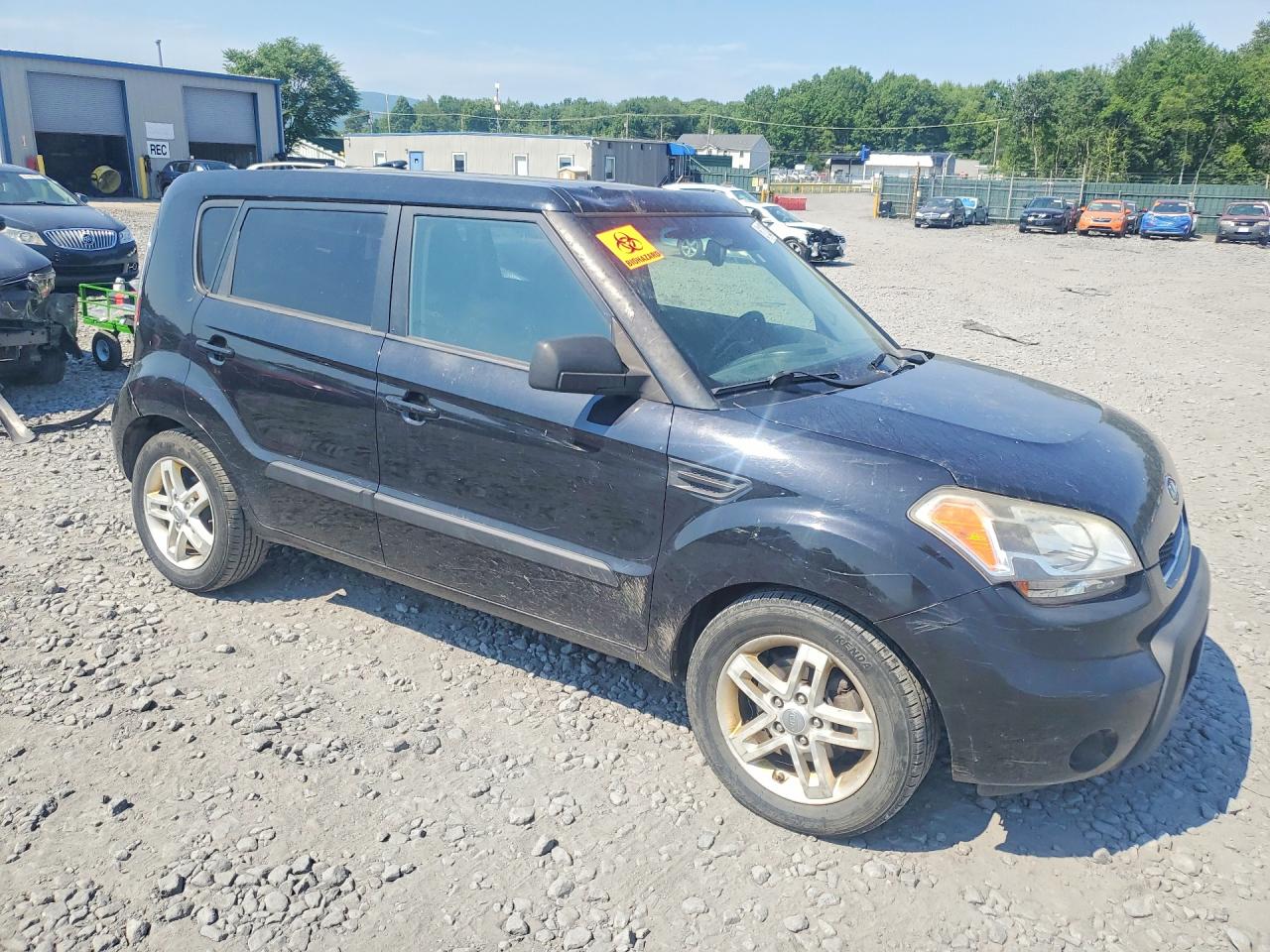 2011 Kia Soul + Black vin: KNDJT2A20B7250341