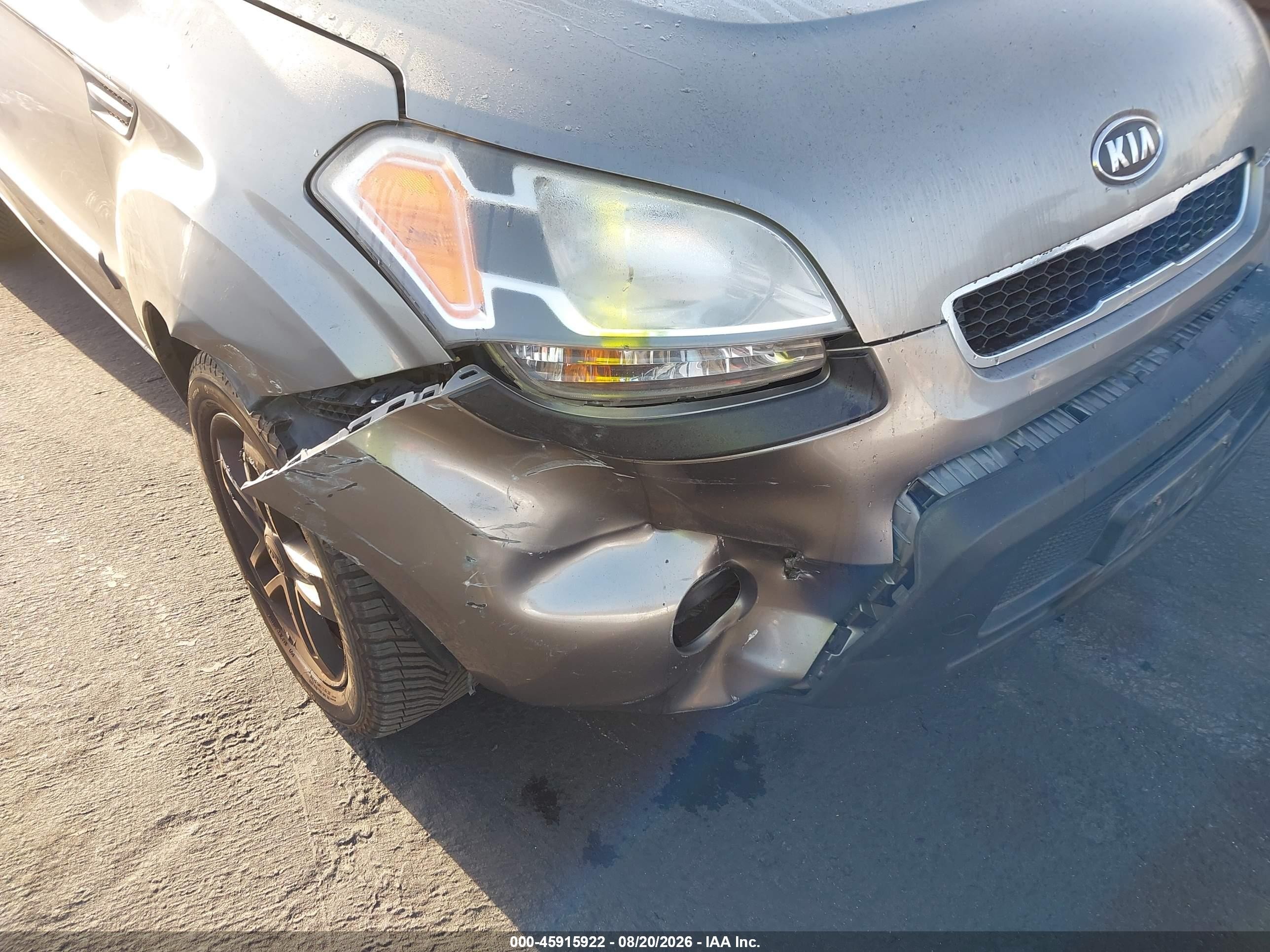 2011 Kia Soul + Серый vin: KNDJT2A20B7260013