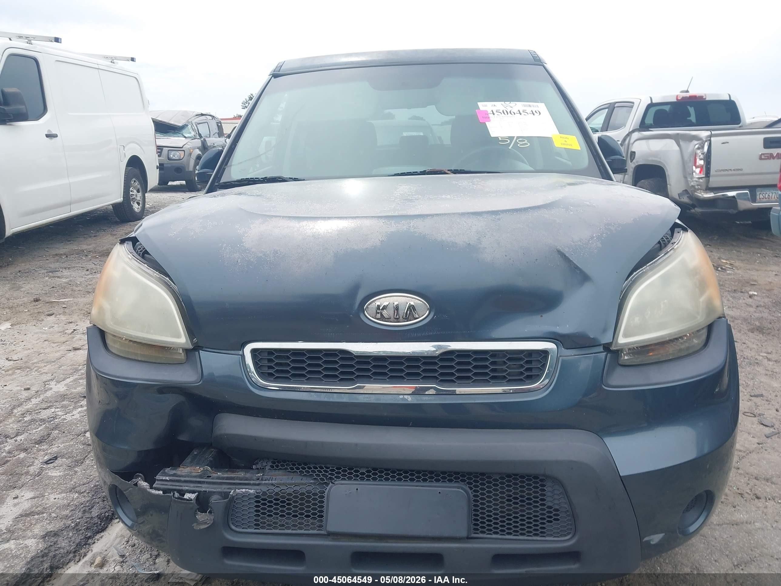 2011 Kia Soul + Dark Blue vin: KNDJT2A20B7289107