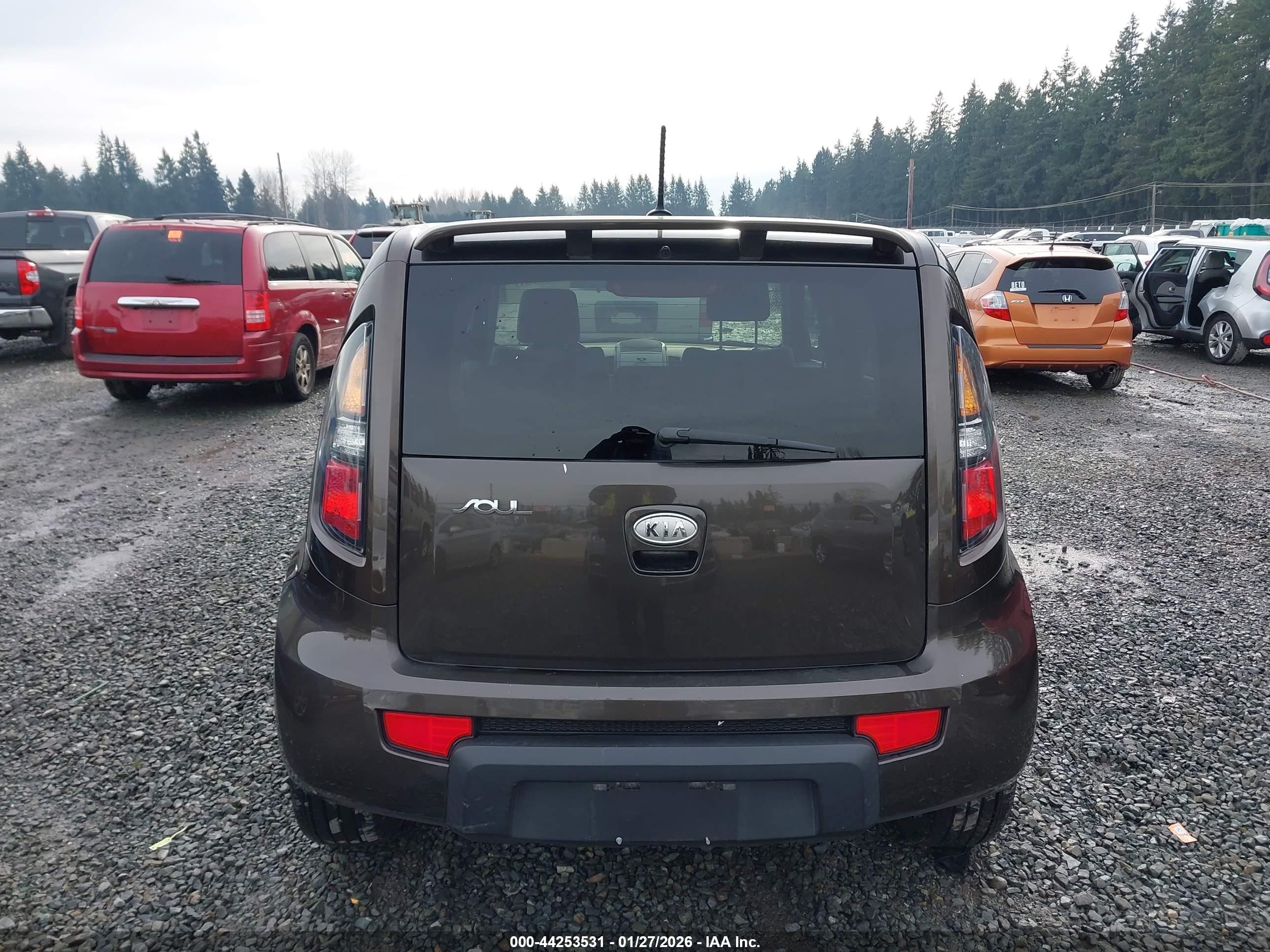 2010 Kia Soul ! Brown vin: KNDJT2A21A7124424
