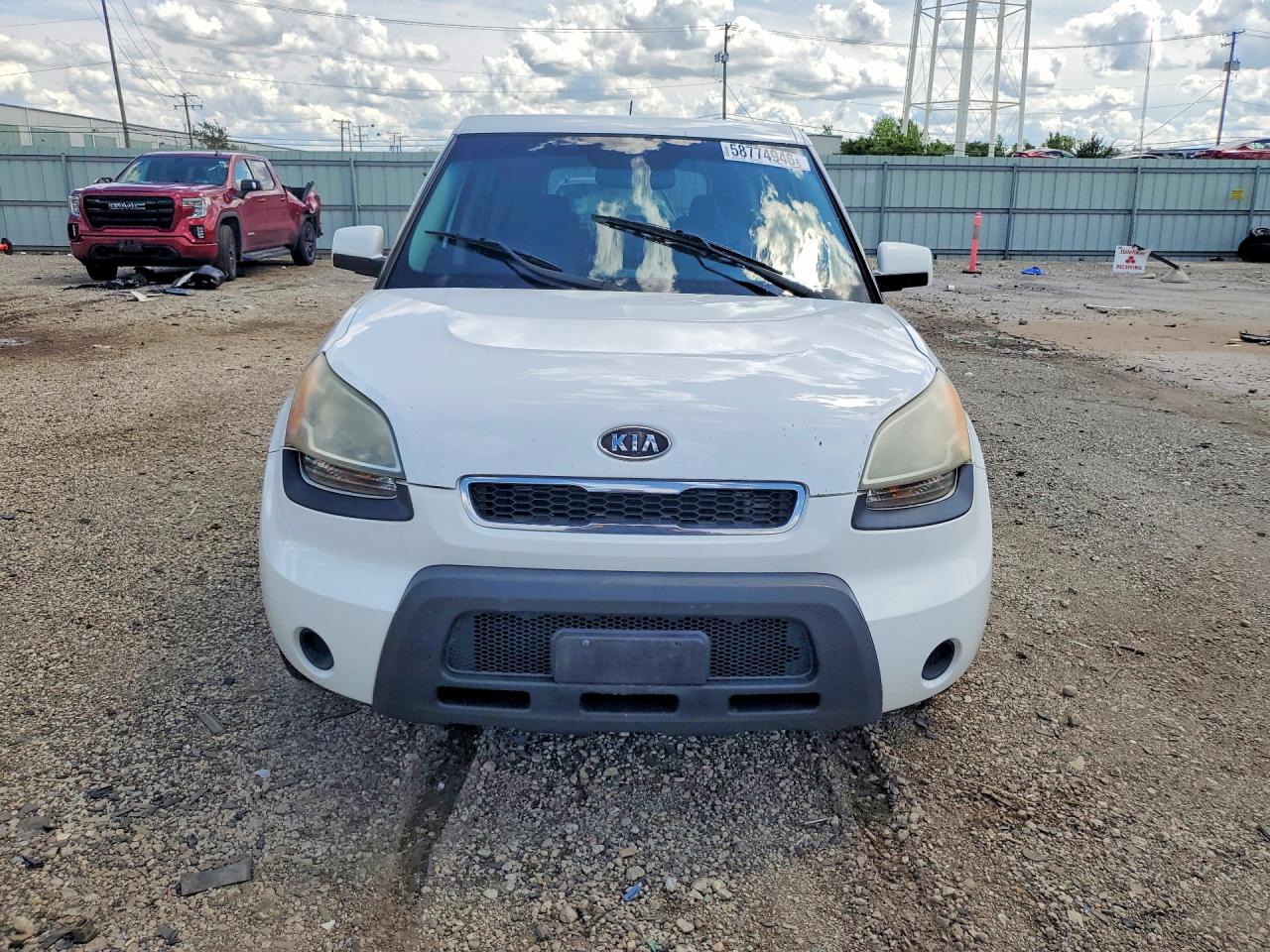 2010 Kia Soul +/!/sport Белый vin: KNDJT2A21A7166141