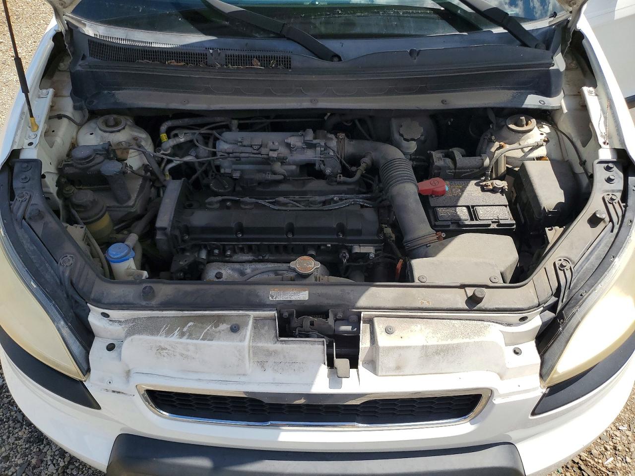 2010 Kia Soul +/!/sport Белый vin: KNDJT2A21A7166141