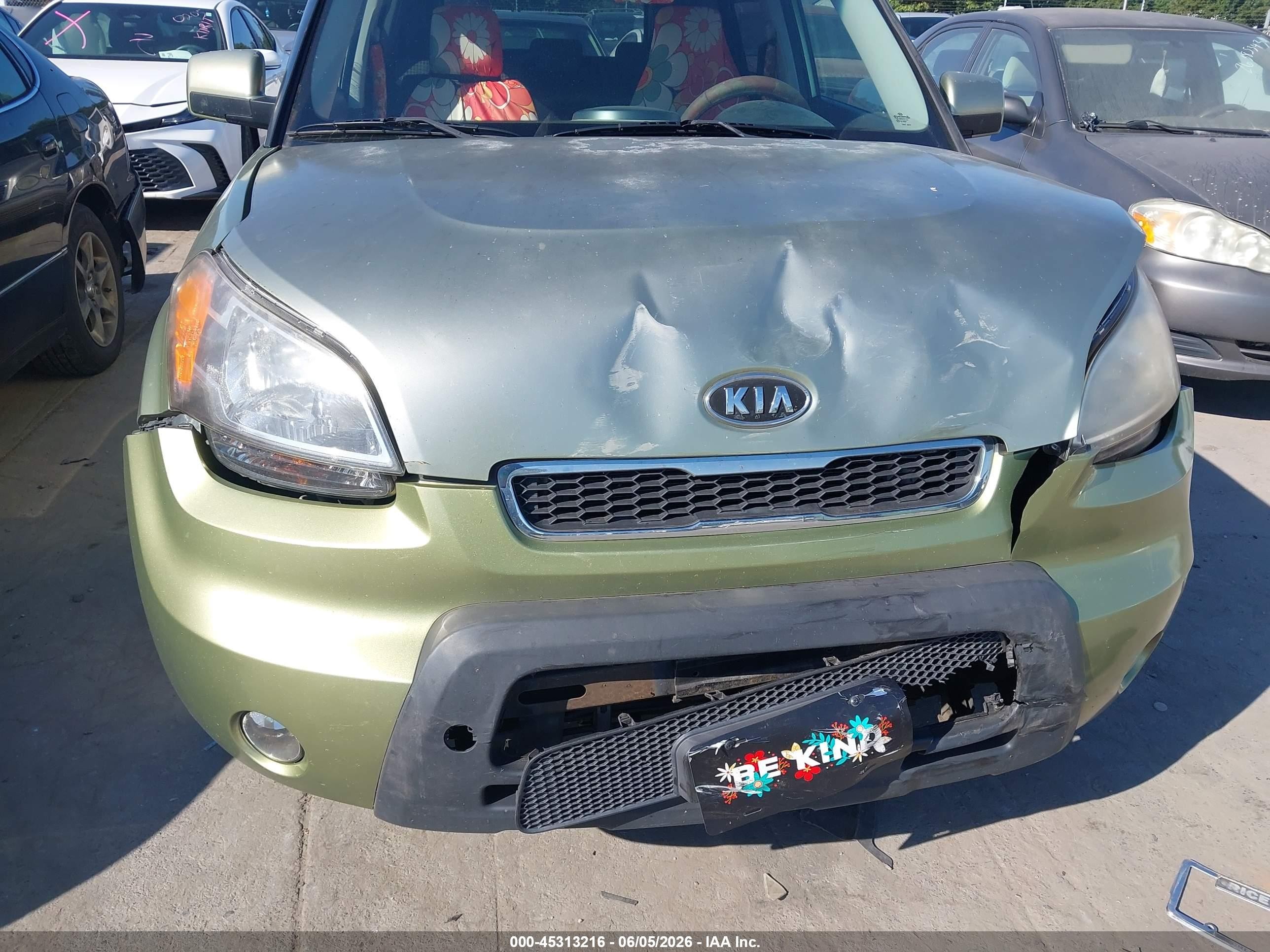 2010 Kia Soul ! Green vin: KNDJT2A21A7178564