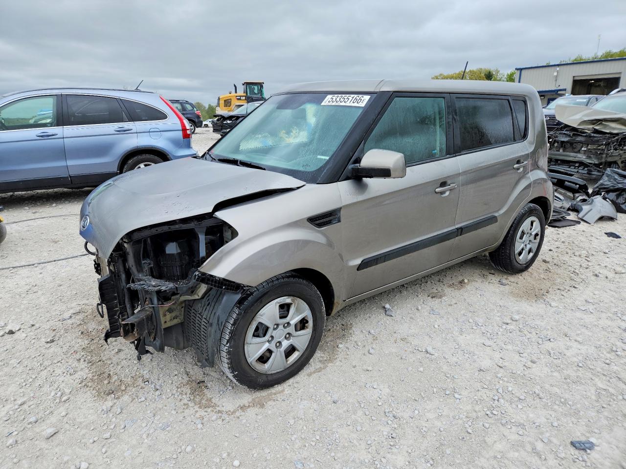 2011 Kia Soul + Gray vin: KNDJT2A21B7215694