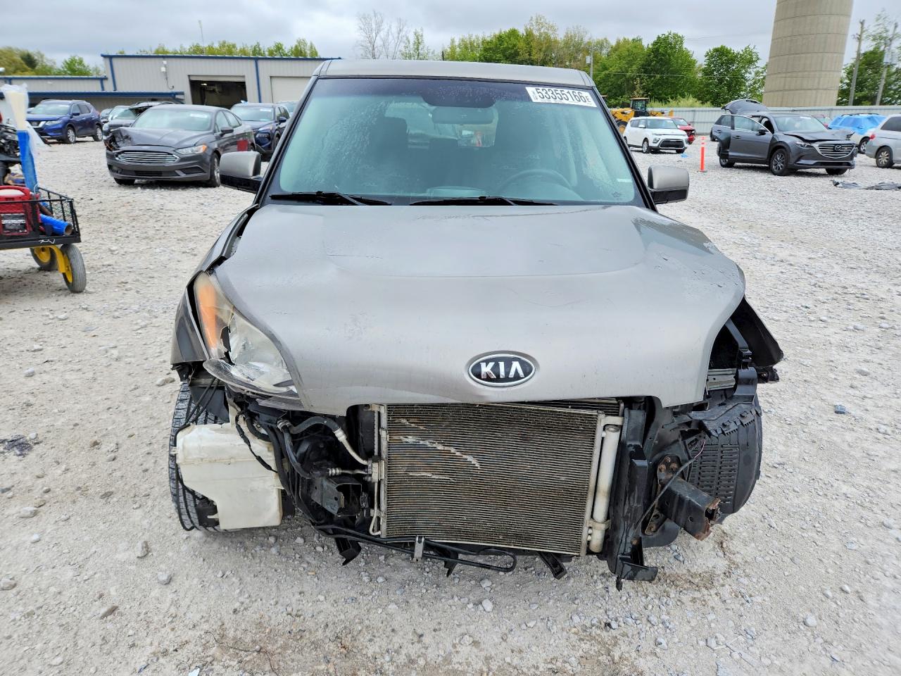2011 Kia Soul + Gray vin: KNDJT2A21B7215694