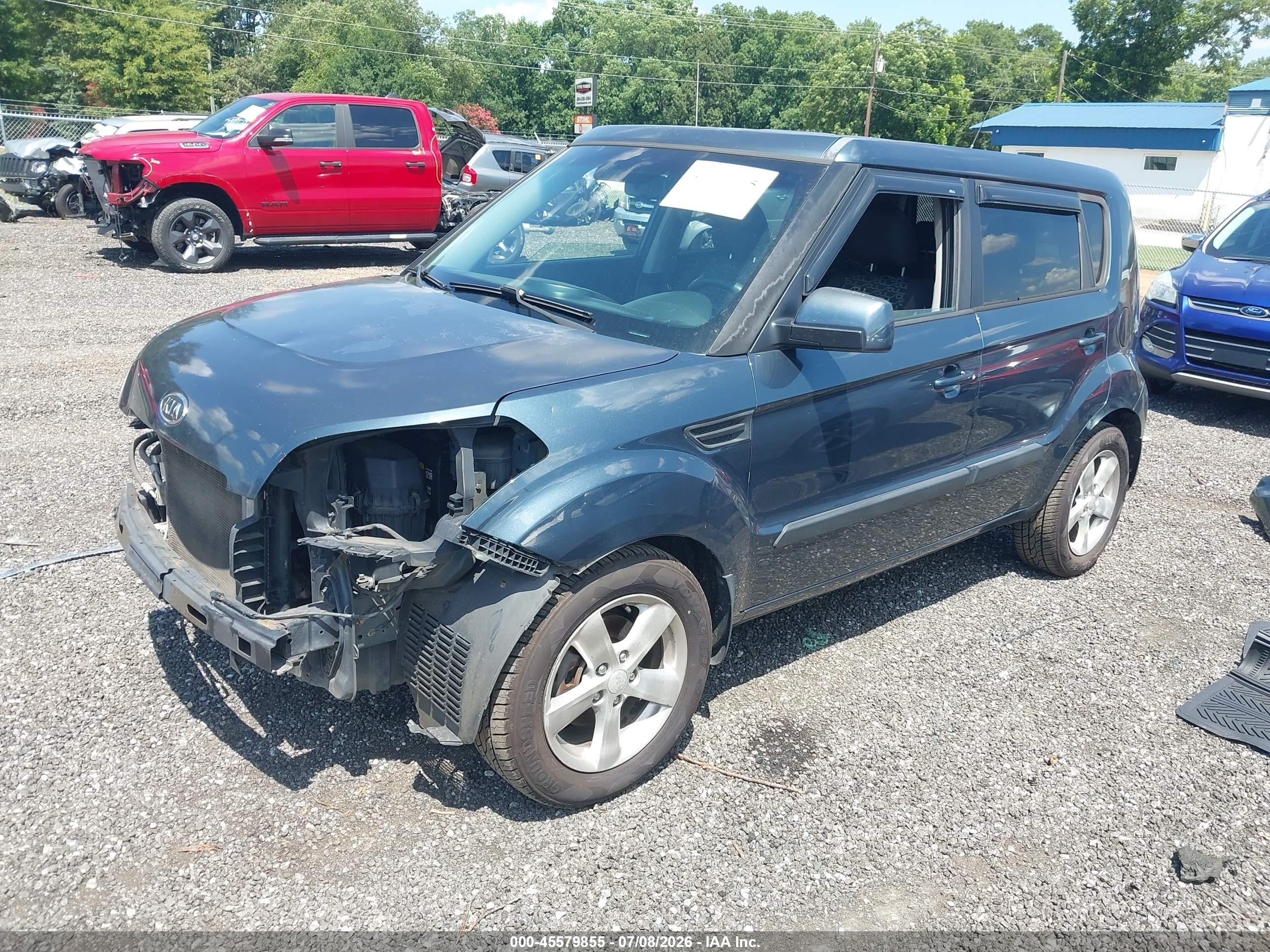 2011 Kia Soul + Gray vin: KNDJT2A21B7312782