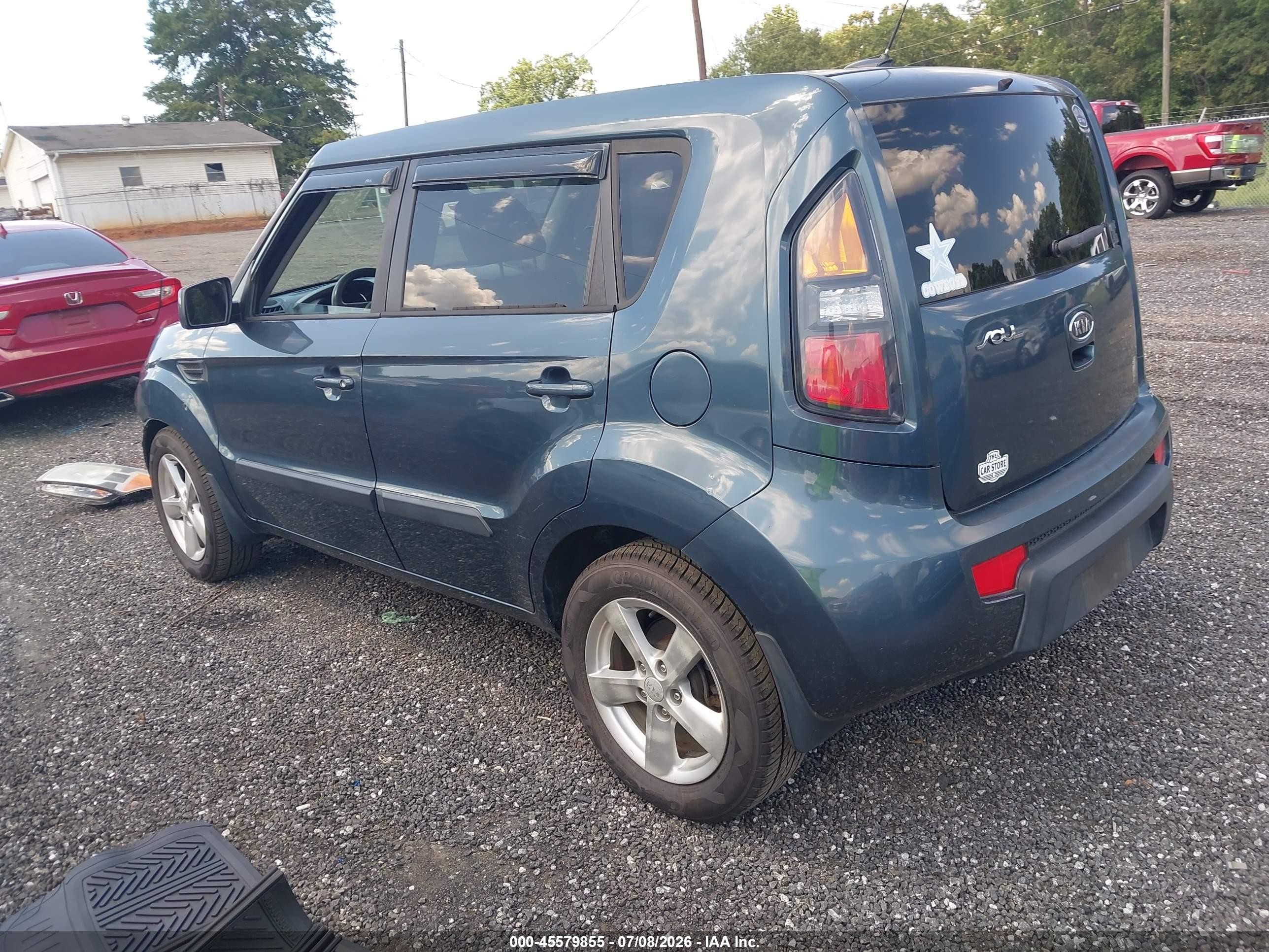 2011 Kia Soul + Gray vin: KNDJT2A21B7312782