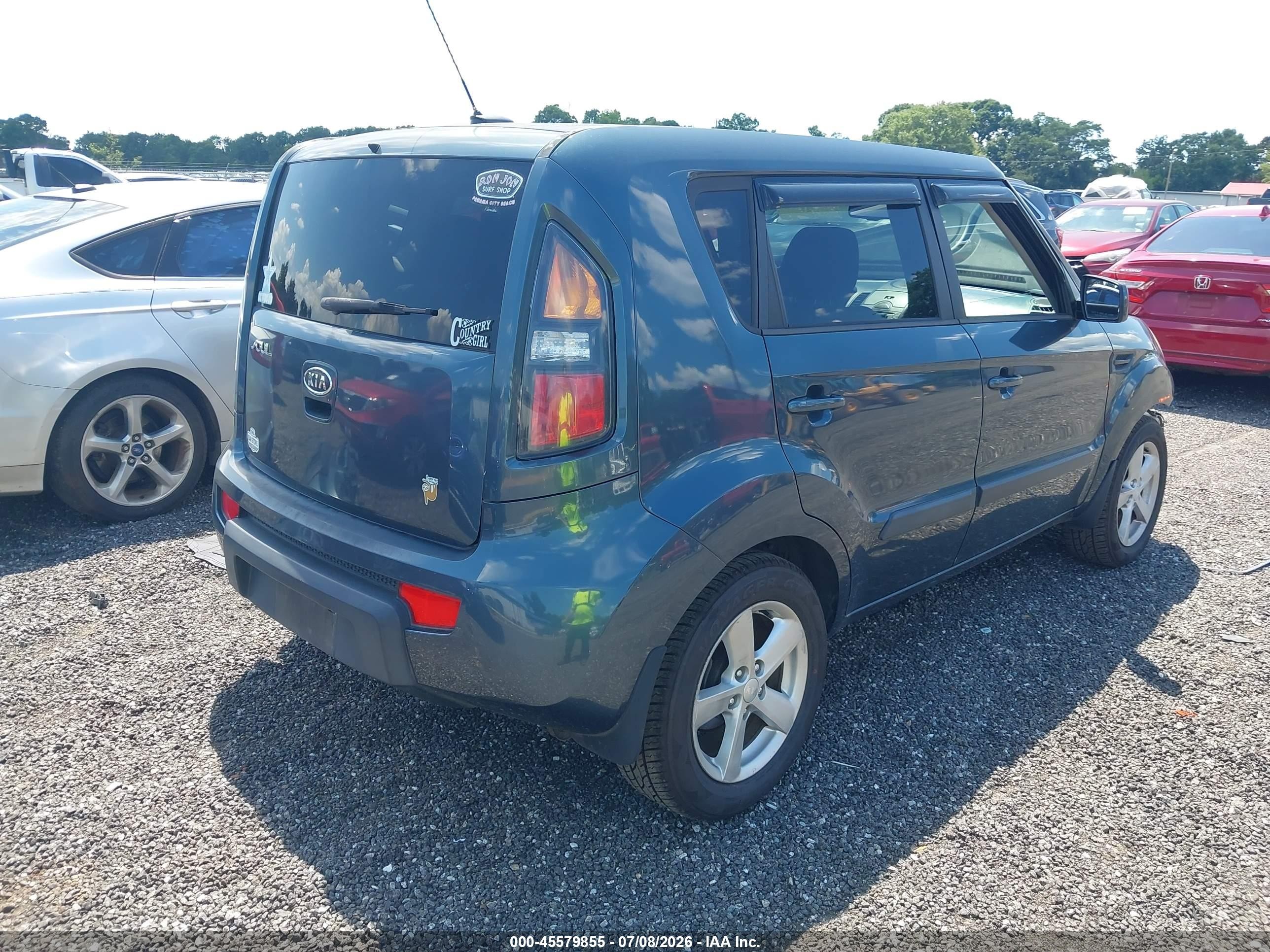 2011 Kia Soul + Gray vin: KNDJT2A21B7312782