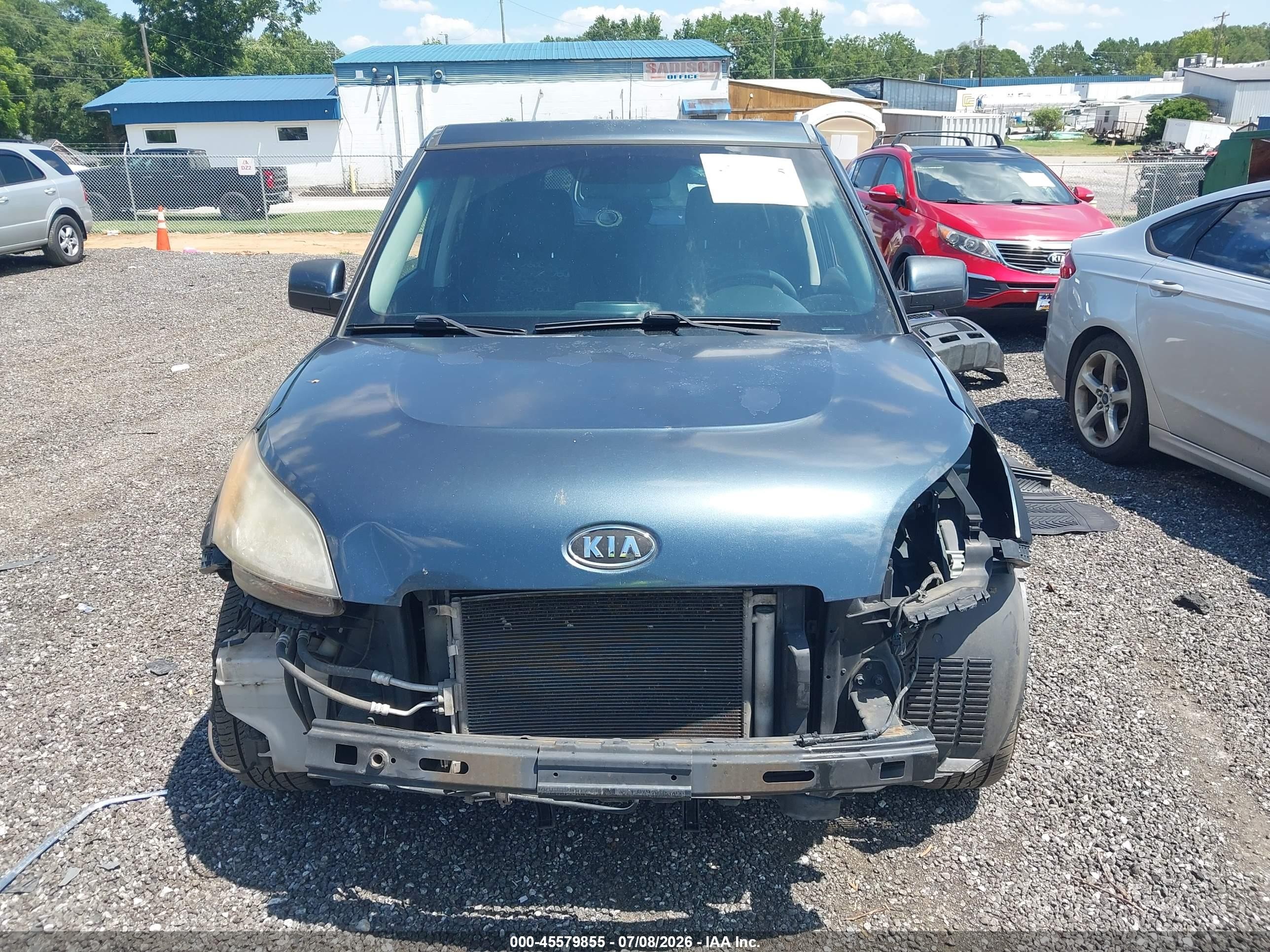 2011 Kia Soul + Gray vin: KNDJT2A21B7312782