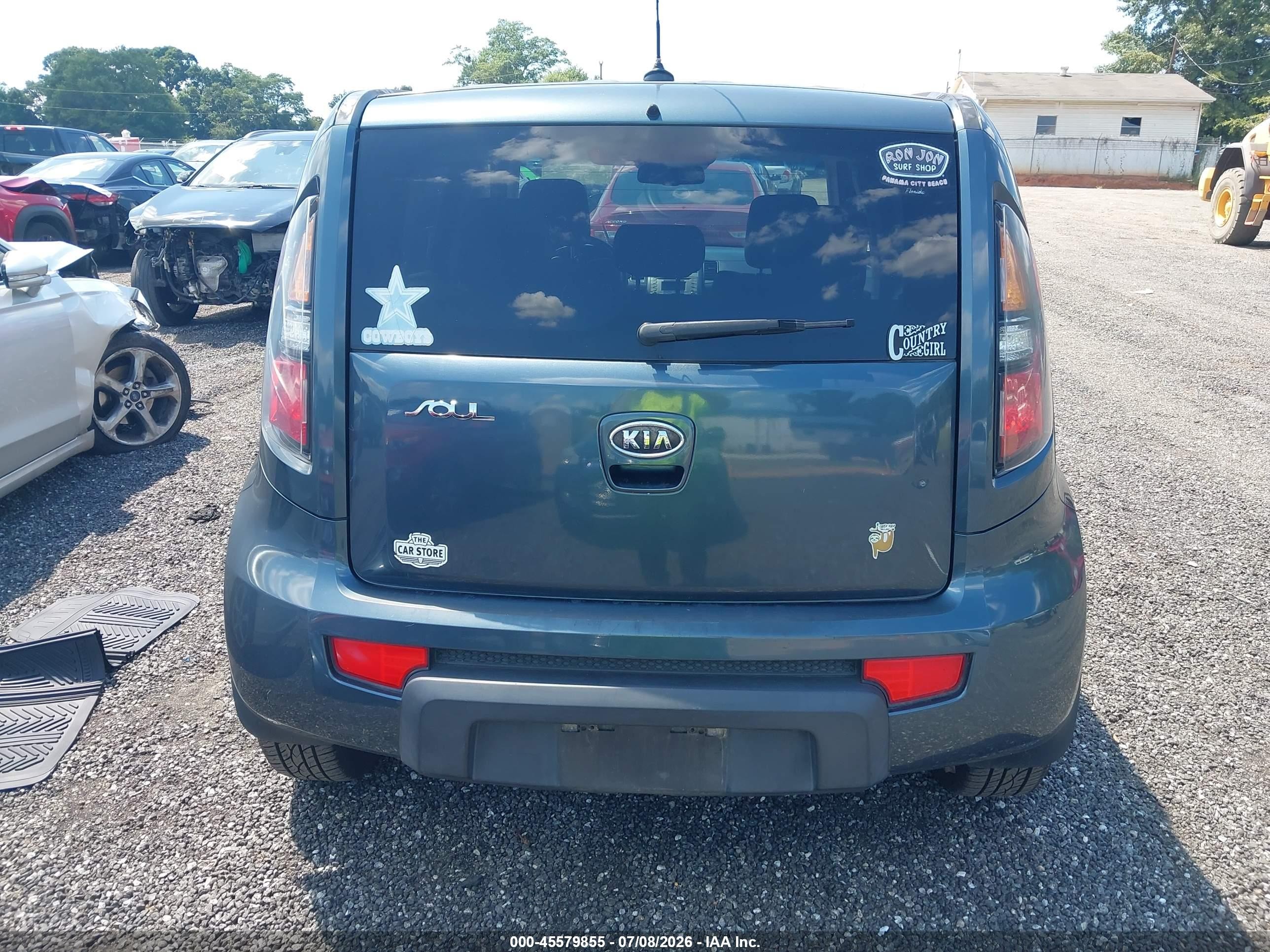 2011 Kia Soul + Gray vin: KNDJT2A21B7312782