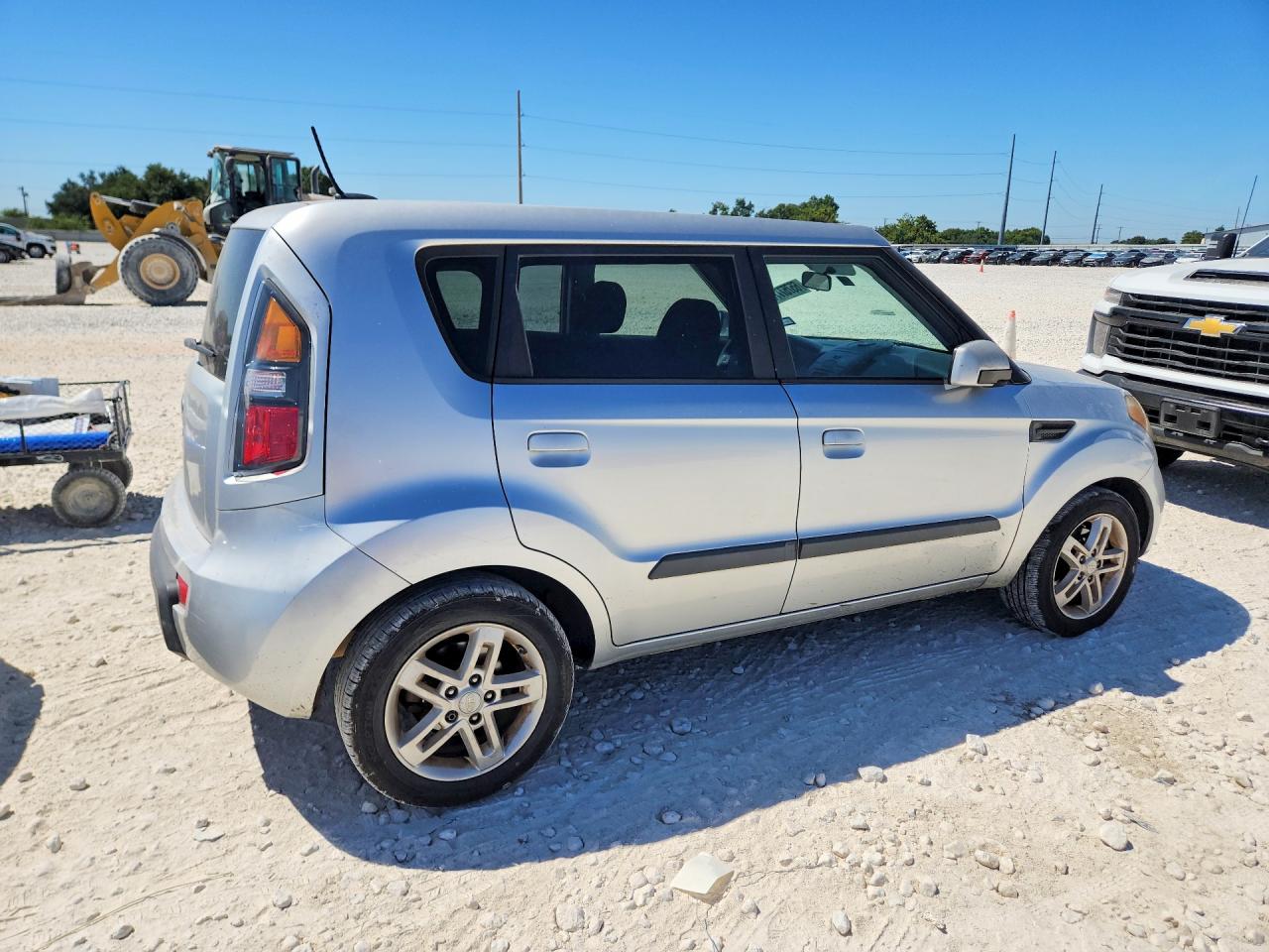2010 Kia Soul + Silver vin: KNDJT2A22A7148991