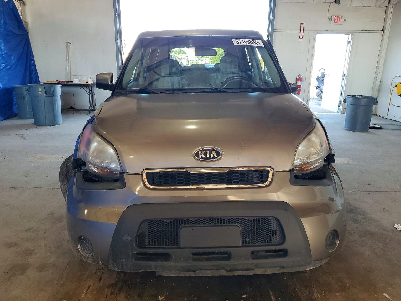 2010 Kia Soul + Gray vin: KNDJT2A22A7178735