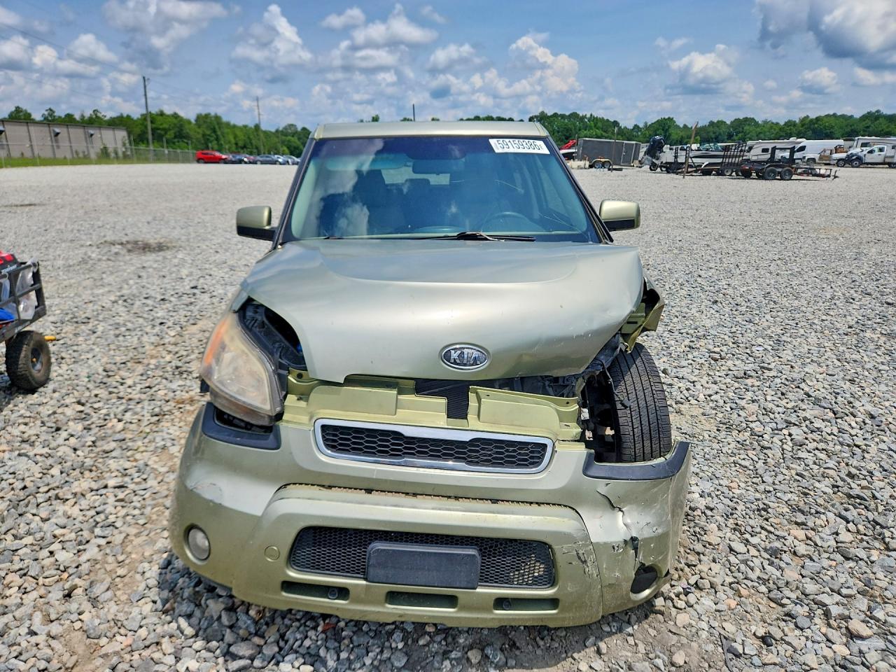 2011 Kia Soul ! Green vin: KNDJT2A22B7256965