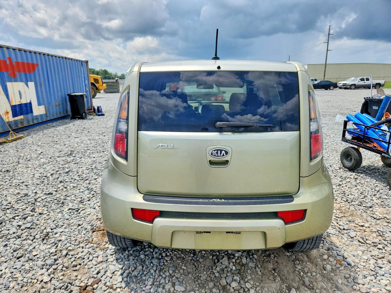 2011 Kia Soul ! Green vin: KNDJT2A22B7256965