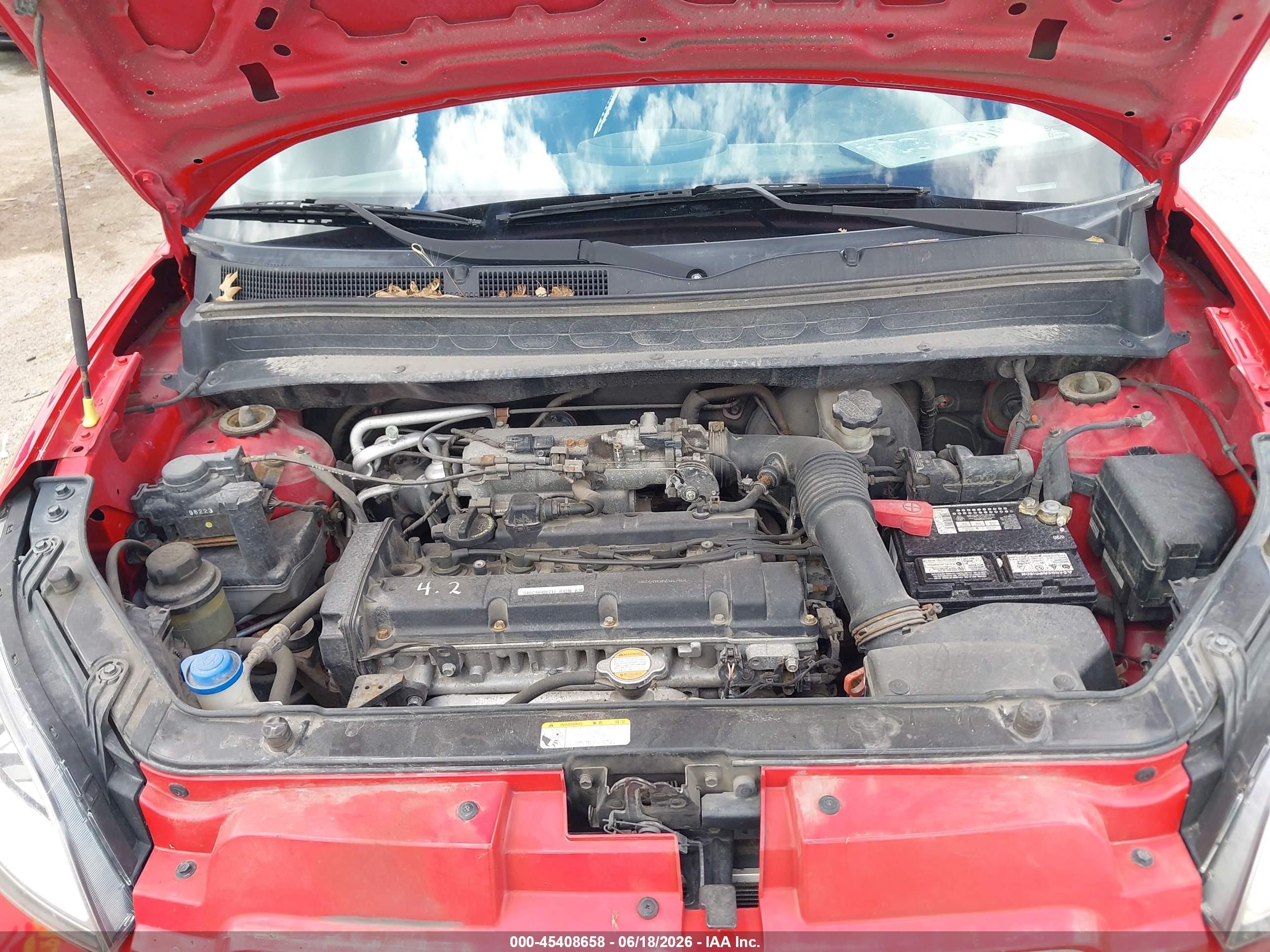 2010 Kia Soul + Red vin: KNDJT2A23A7039214