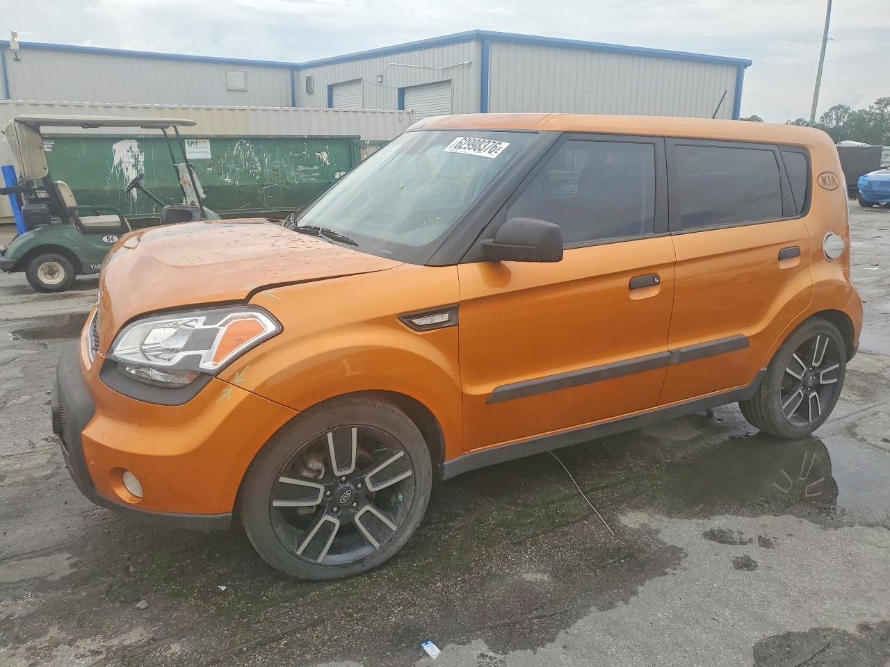 2010 Kia Soul + Orange vin: KNDJT2A23A7112419