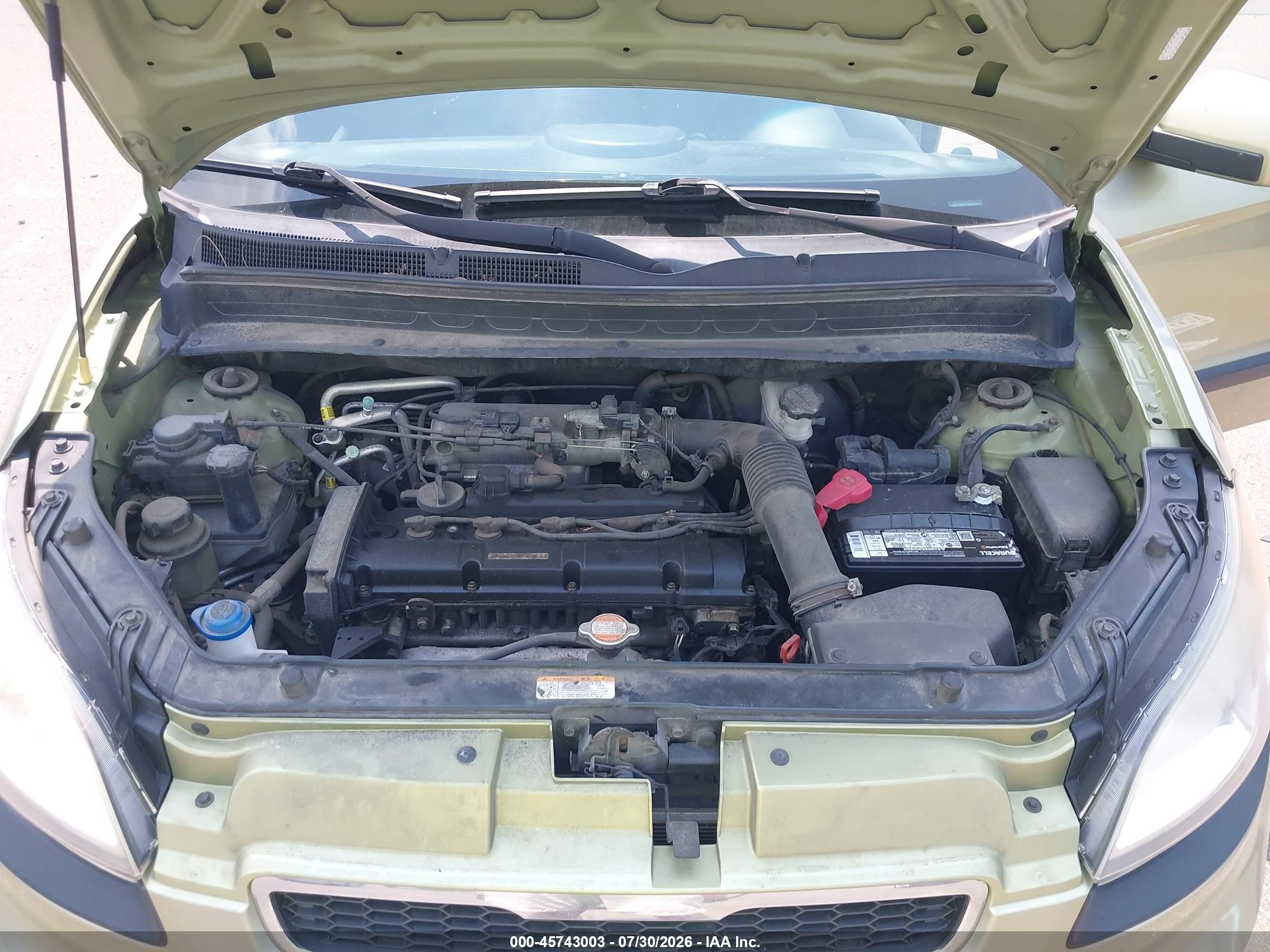 2011 Kia Soul + Green vin: KNDJT2A23B7259759