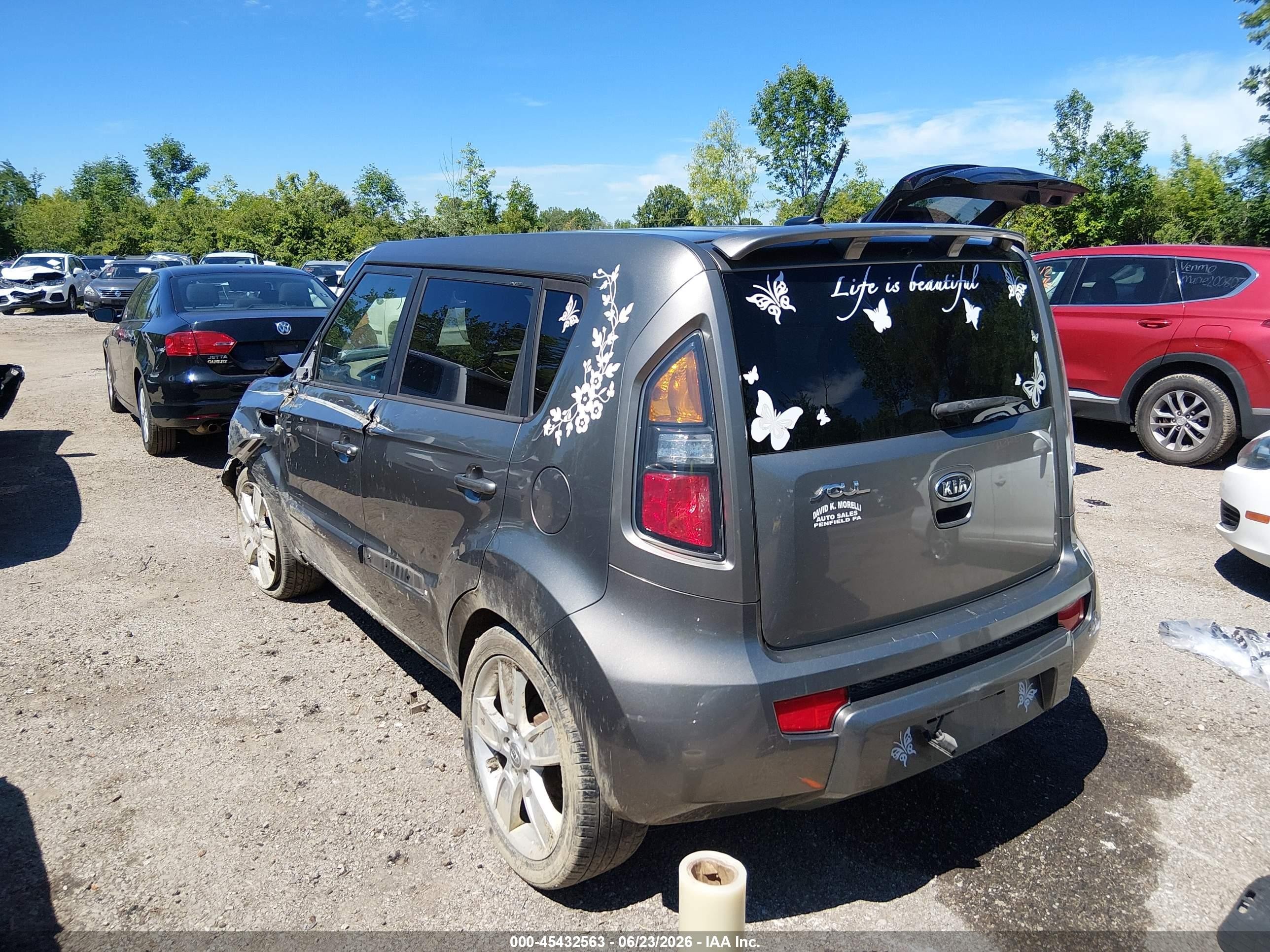 2011 Kia Soul ! Серый vin: KNDJT2A23B7281552