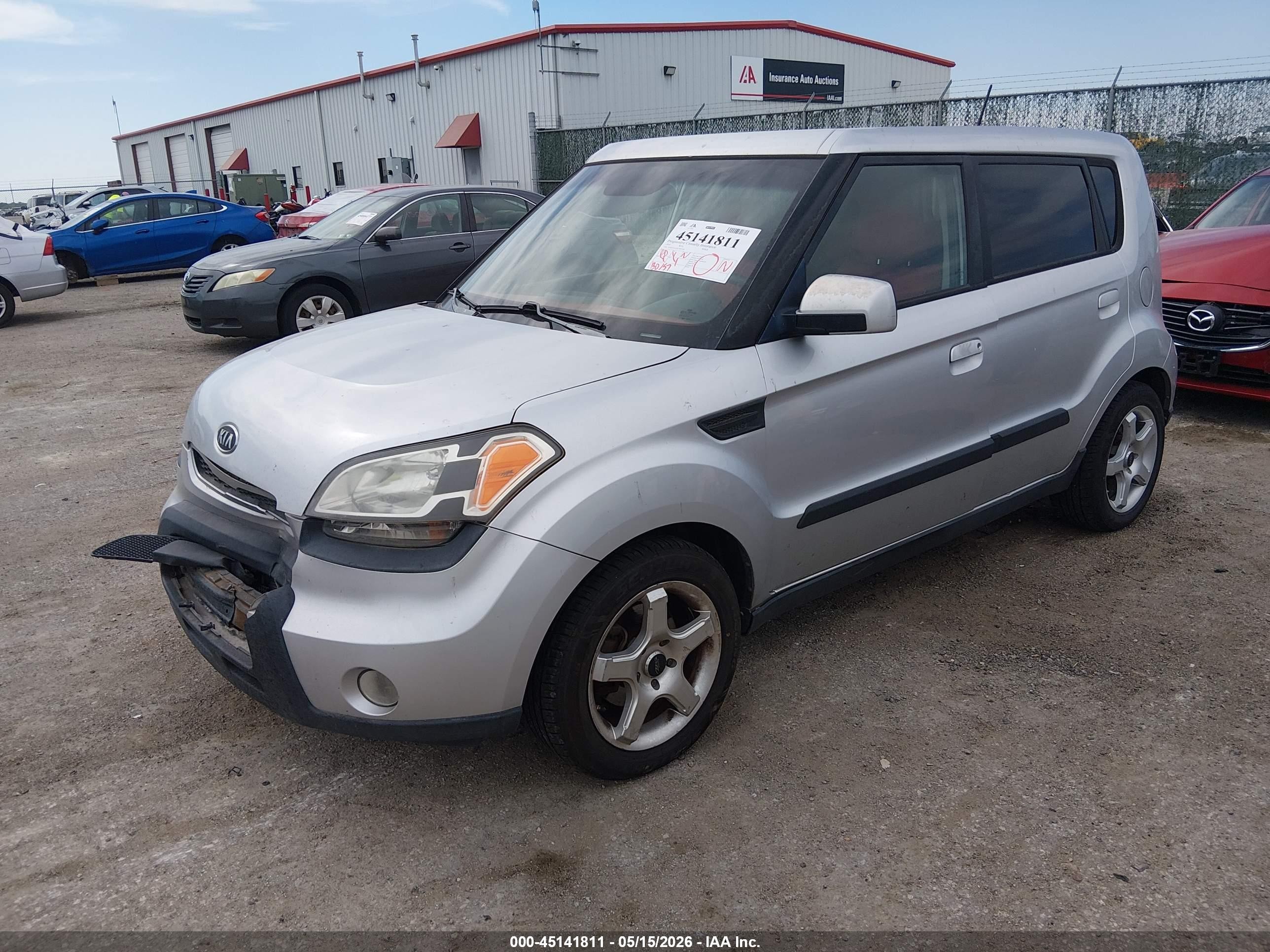 2010 Kia Soul Sport Silver vin: KNDJT2A24A7045166
