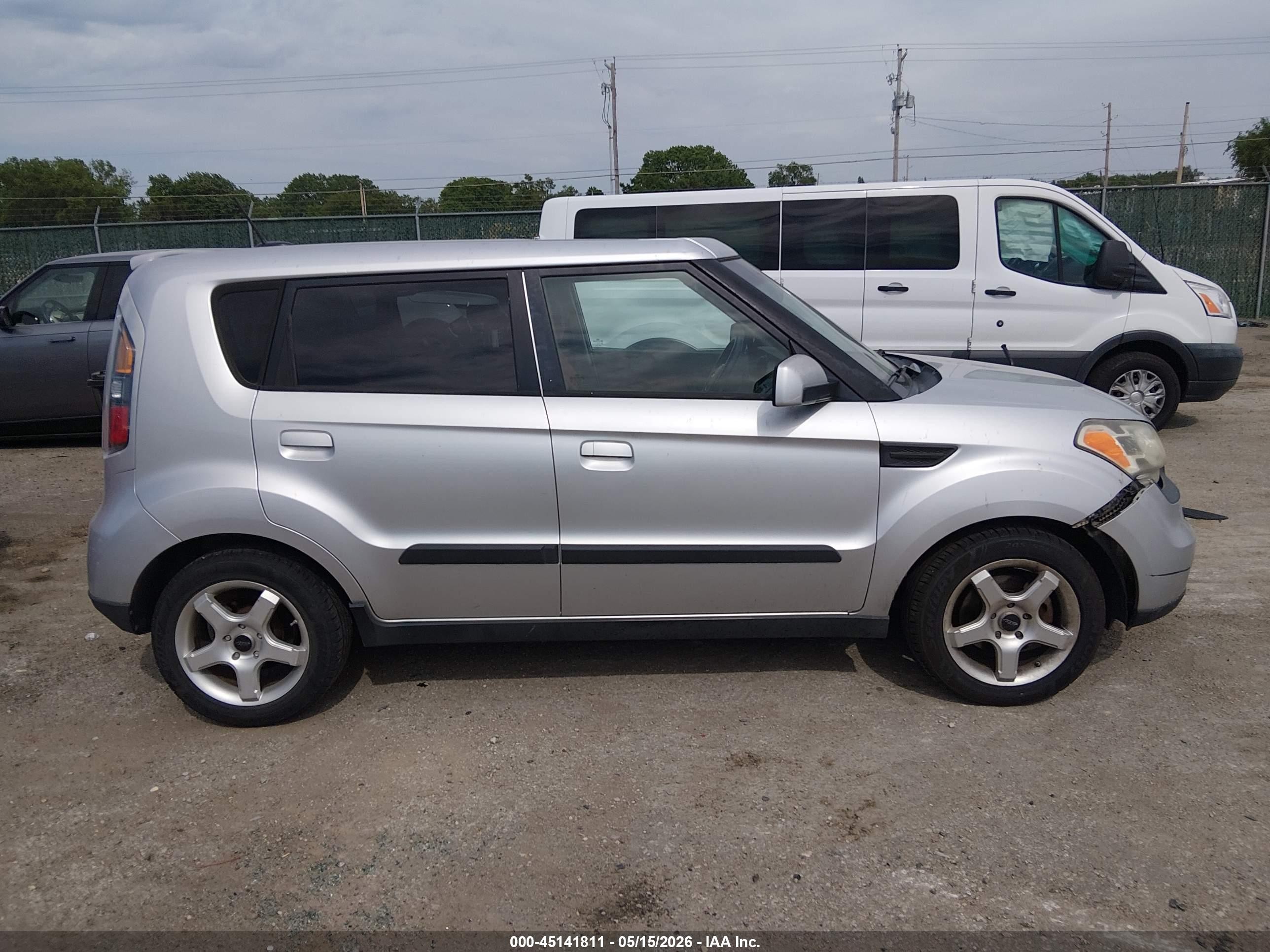 2010 Kia Soul Sport Silver vin: KNDJT2A24A7045166