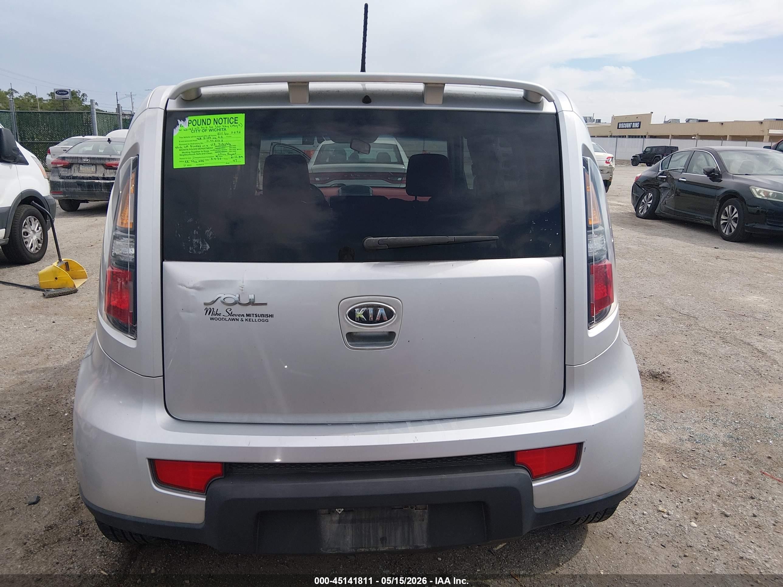 2010 Kia Soul Sport Silver vin: KNDJT2A24A7045166