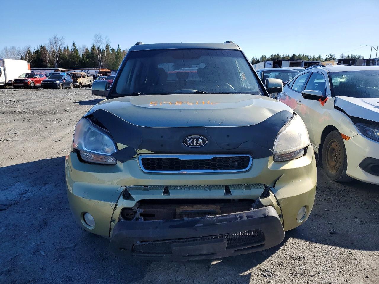 2010 Kia Soul + Green vin: KNDJT2A24A7055132