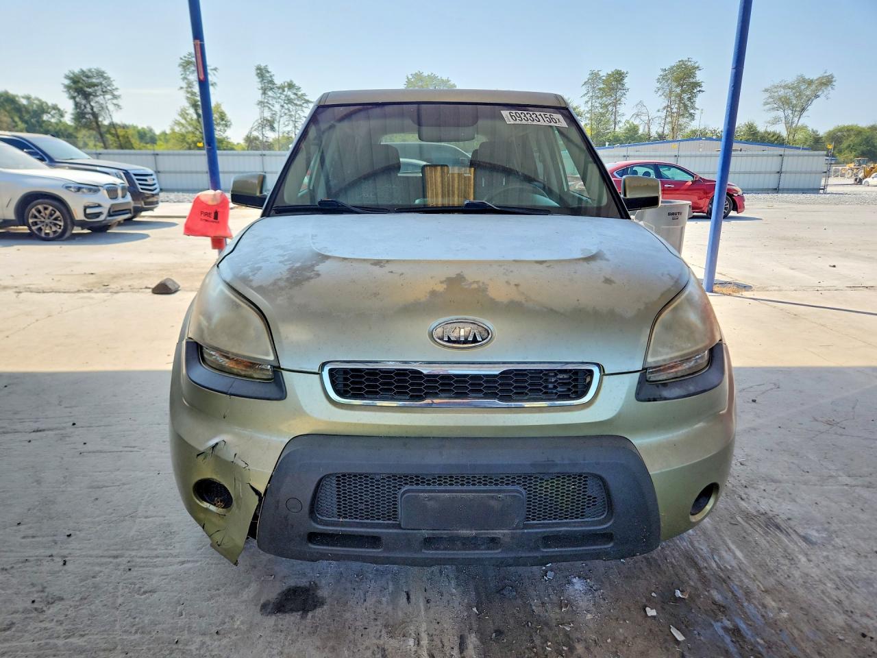 2011 Kia Soul + Green vin: KNDJT2A24B7255204