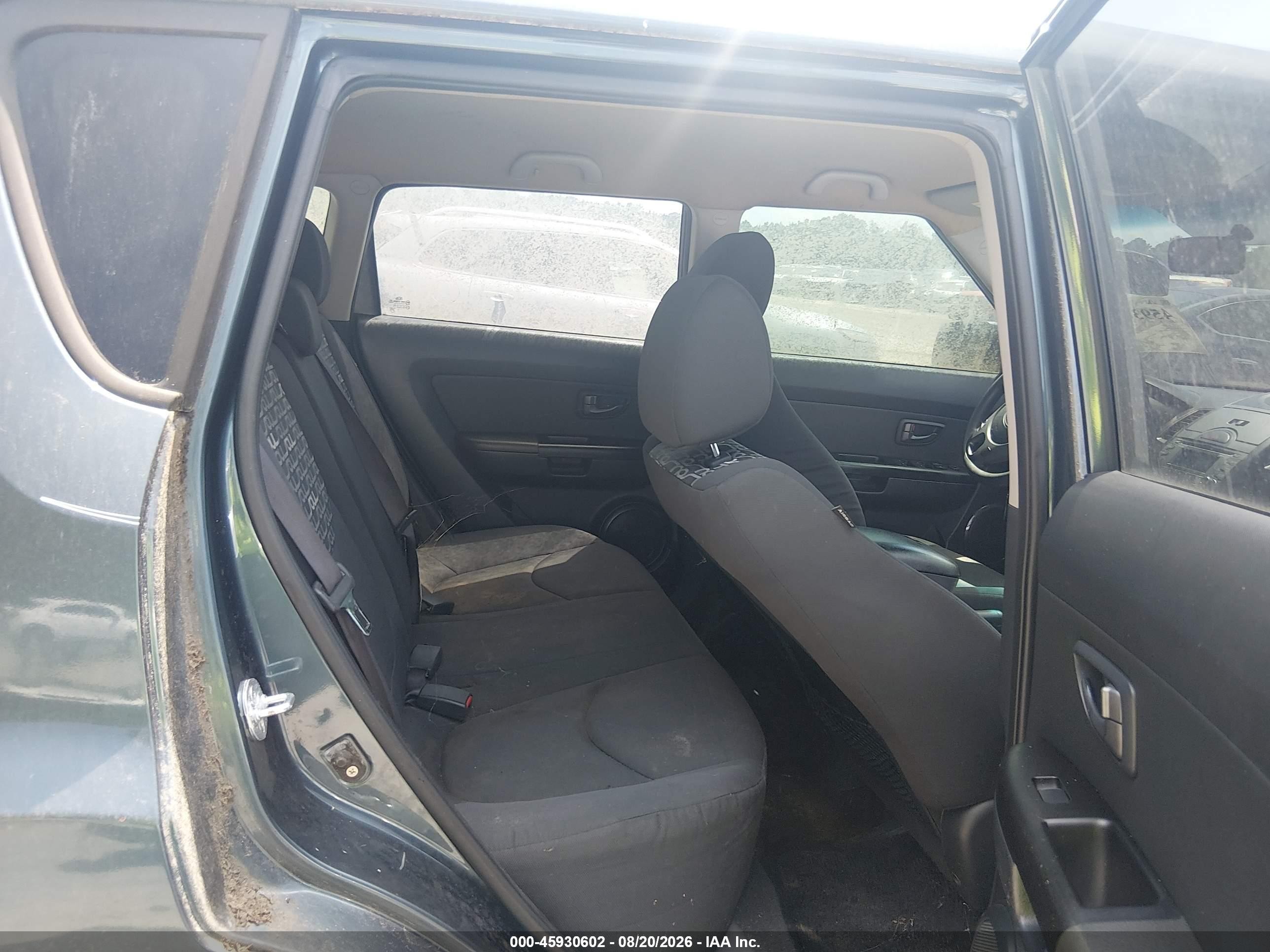 2011 Kia Soul + Light Blue vin: KNDJT2A24B7288431