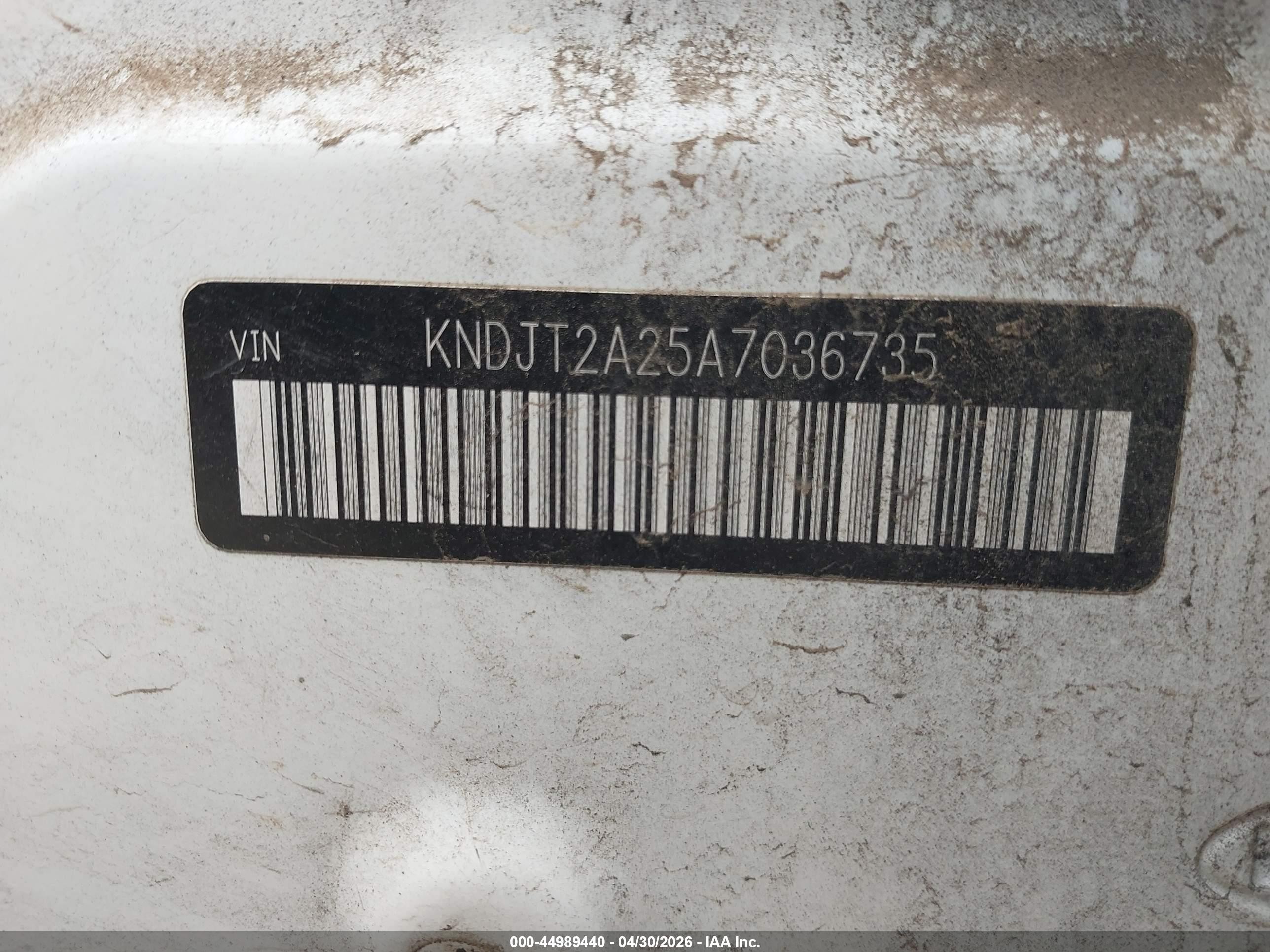 2010 Kia Soul Sport White vin: KNDJT2A25A7036735