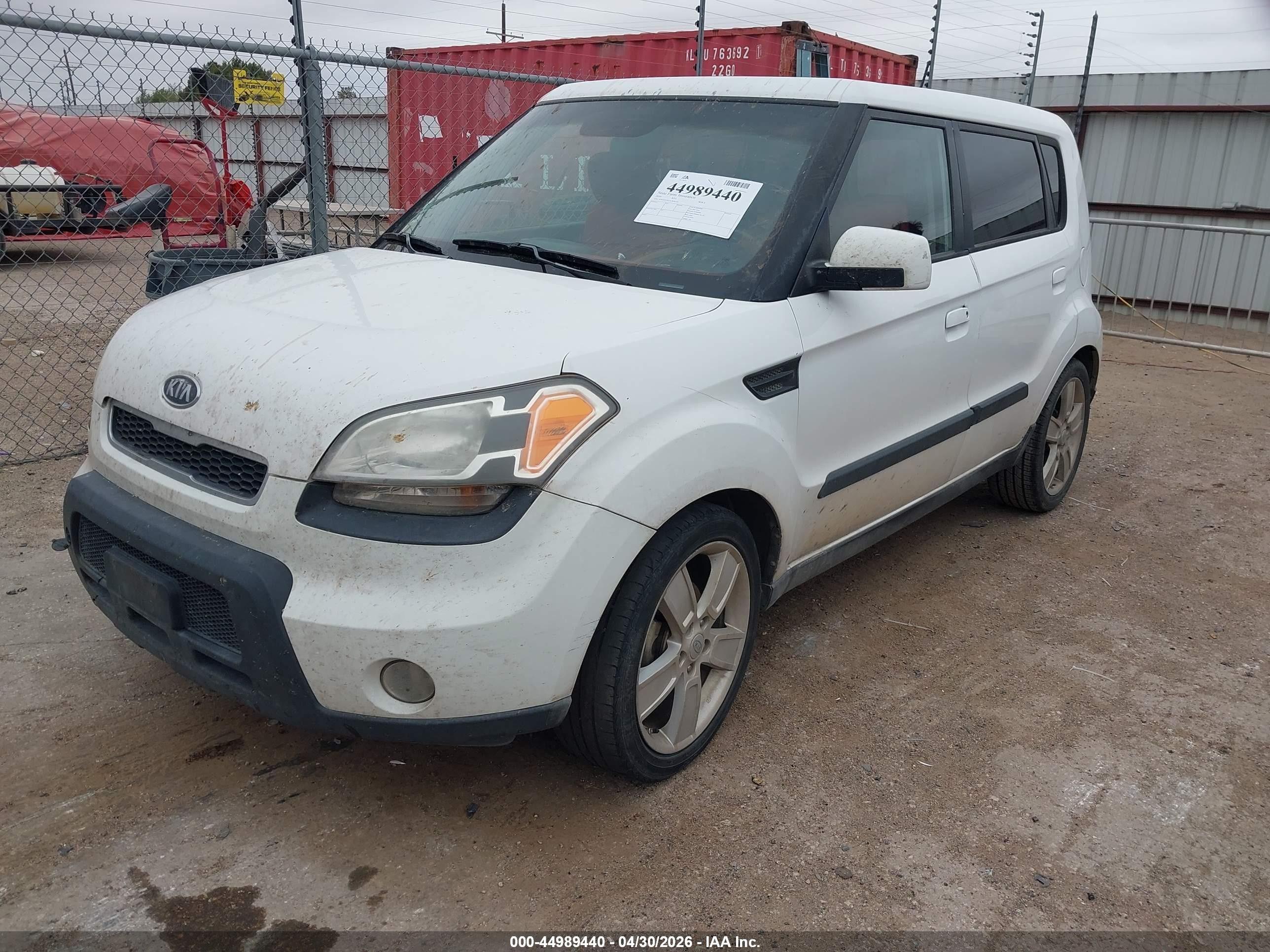 2010 Kia Soul Sport White vin: KNDJT2A25A7036735