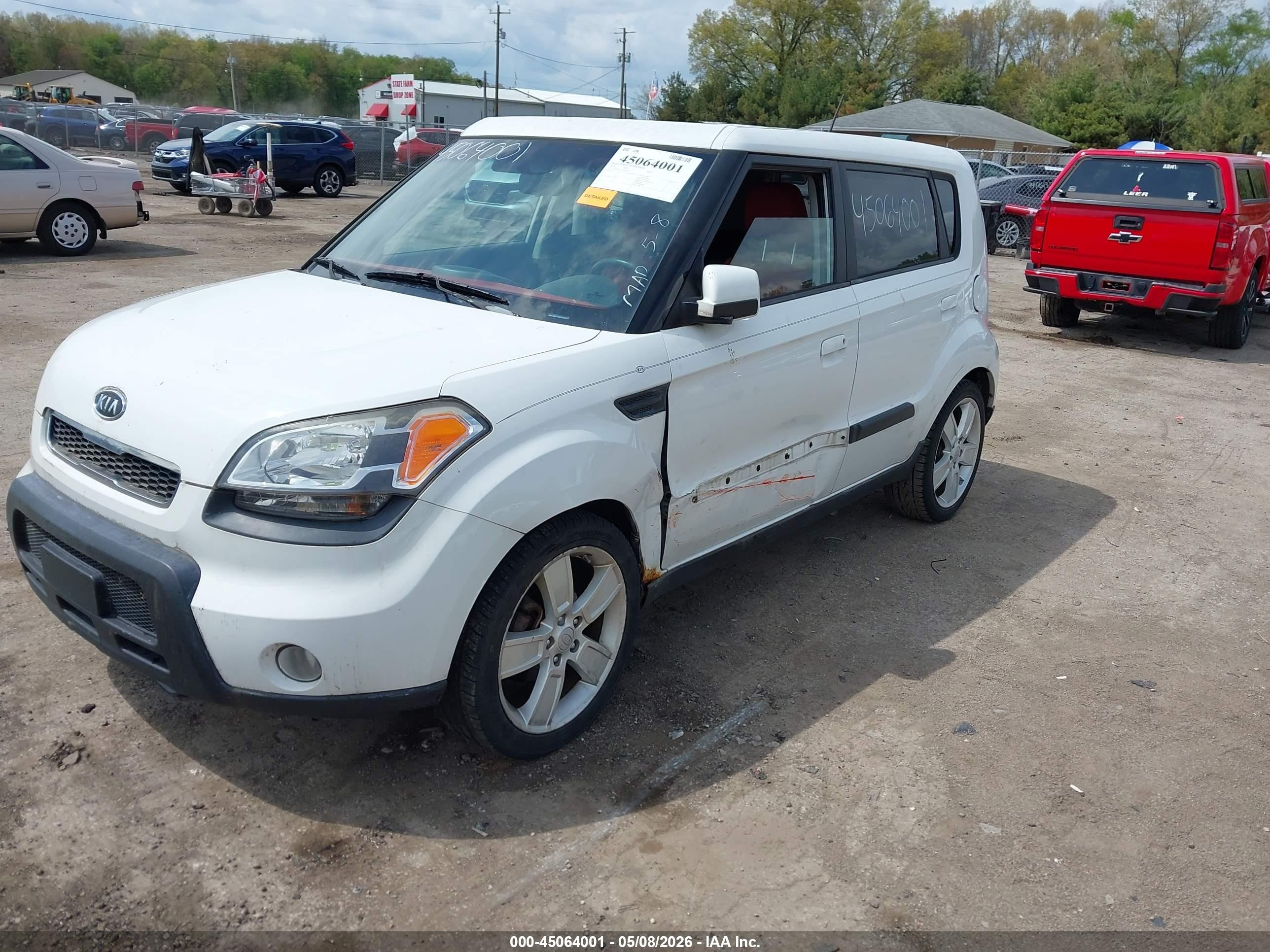 2010 Kia Soul Sport Белый vin: KNDJT2A25A7066107