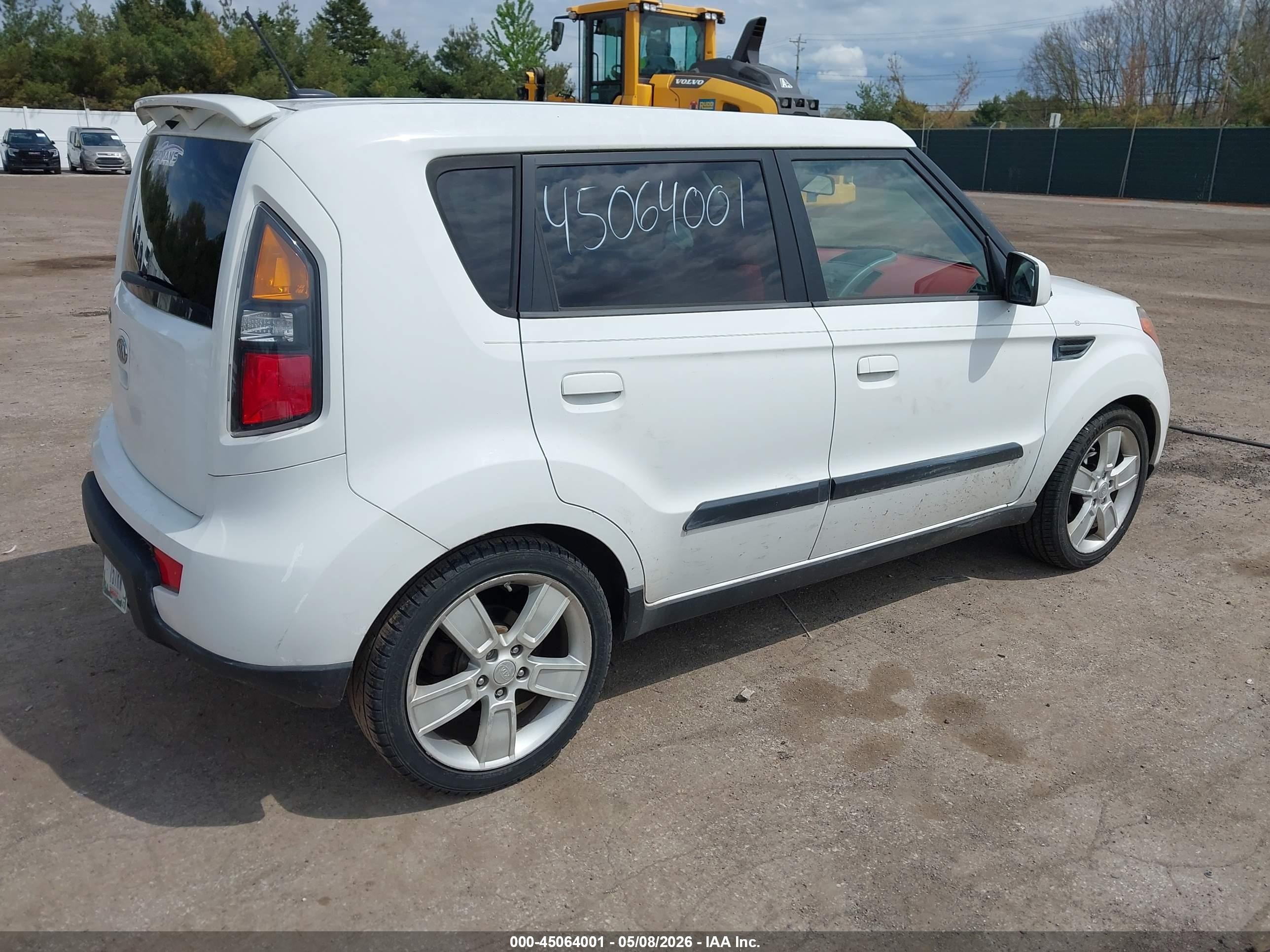 2010 Kia Soul Sport Белый vin: KNDJT2A25A7066107