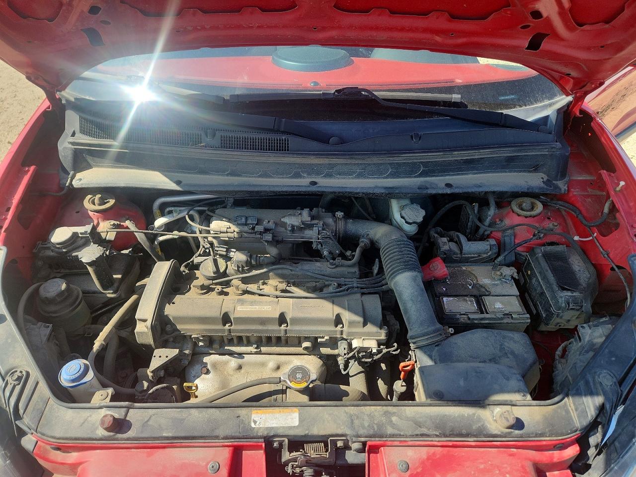 2010 Kia Soul + Красный vin: KNDJT2A25A7123065