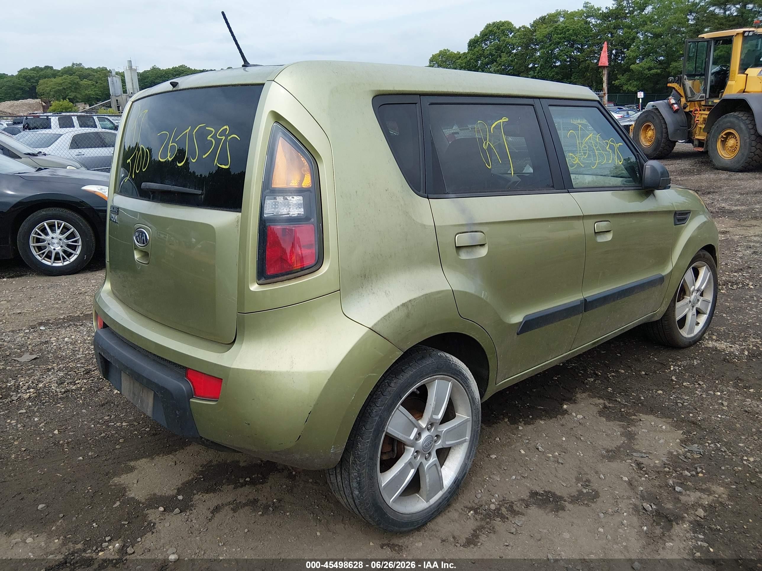 2010 Kia Soul ! Green vin: KNDJT2A25A7159676