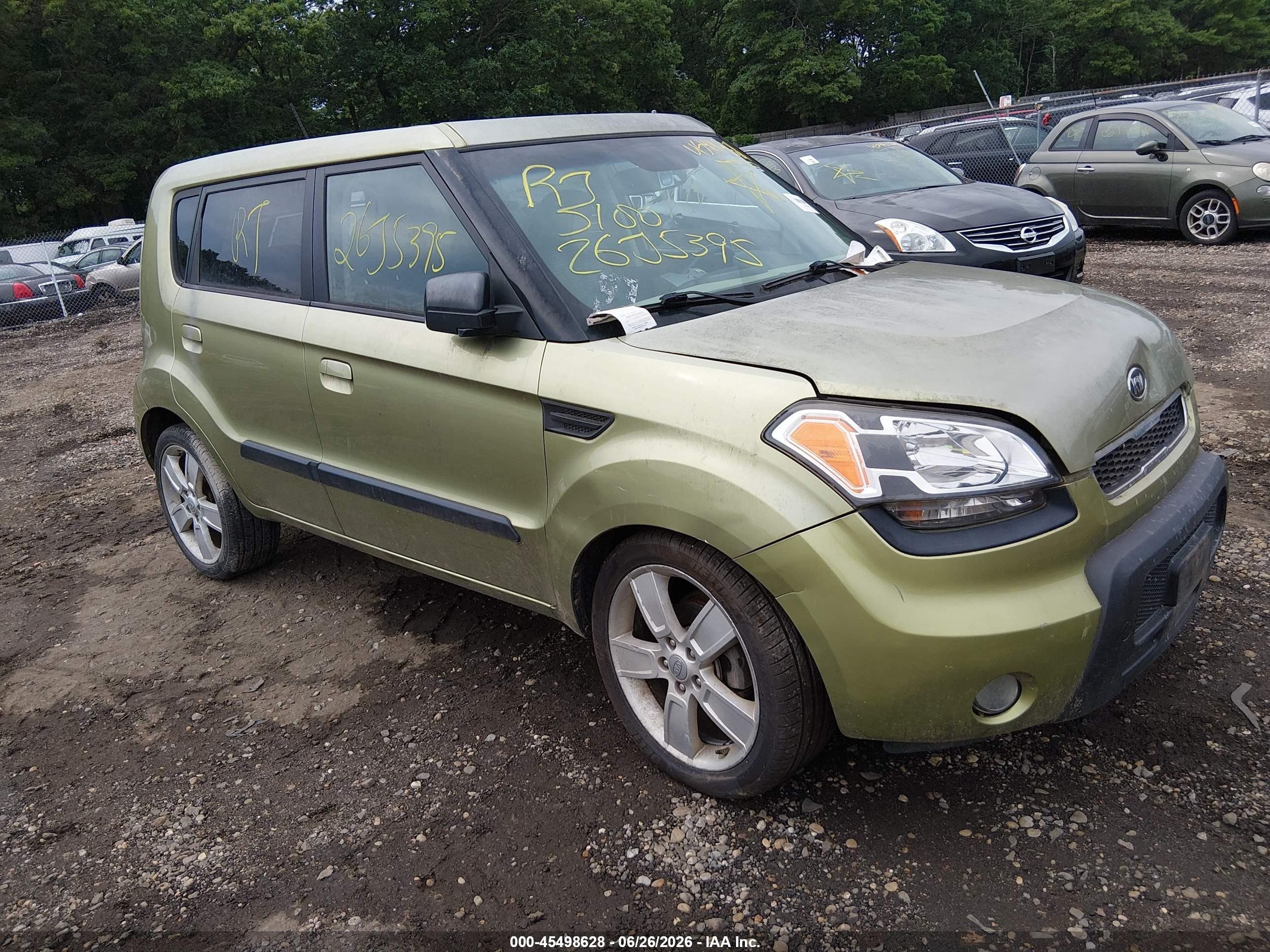 2010 Kia Soul ! Green vin: KNDJT2A25A7159676