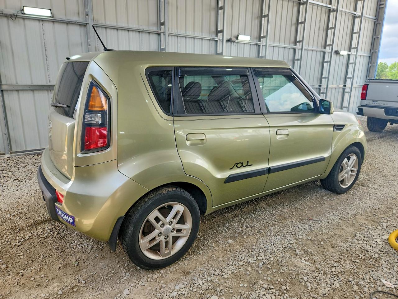 2010 Kia Soul + Зеленый vin: KNDJT2A25A7166496