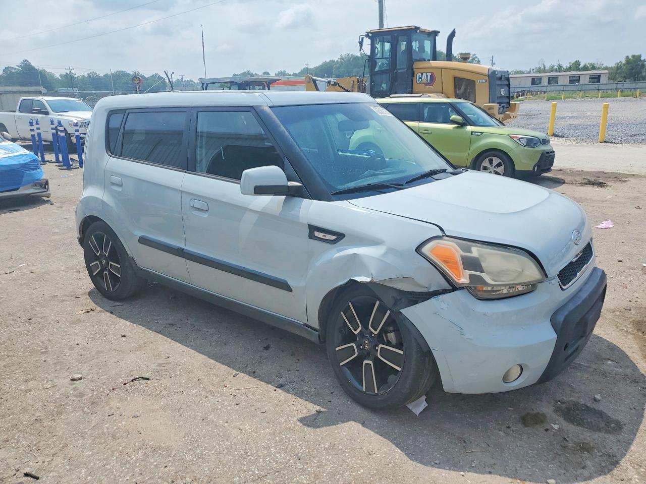 2010 Kia Soul + Gray vin: KNDJT2A25A7170600