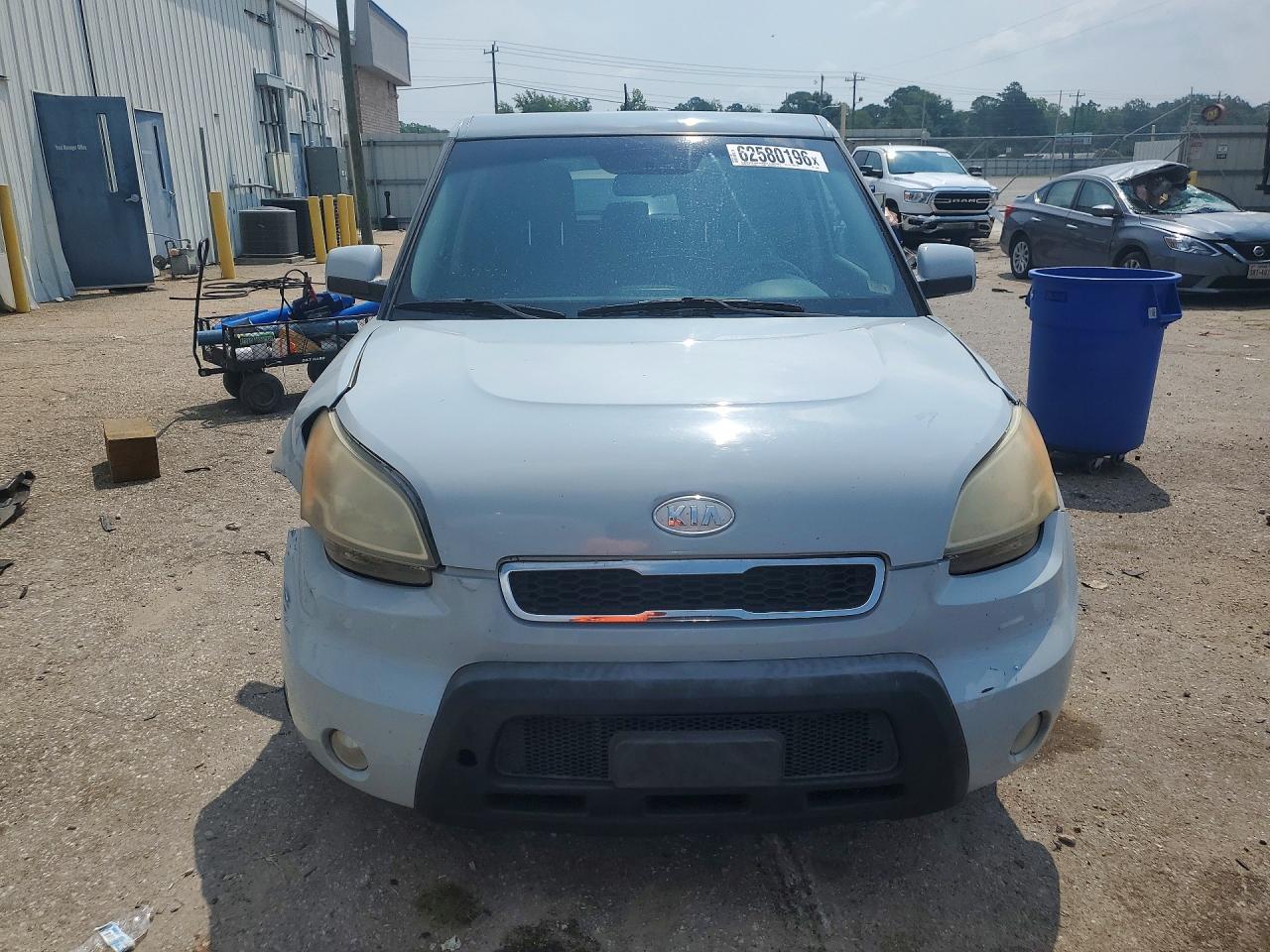 2010 Kia Soul + Gray vin: KNDJT2A25A7170600