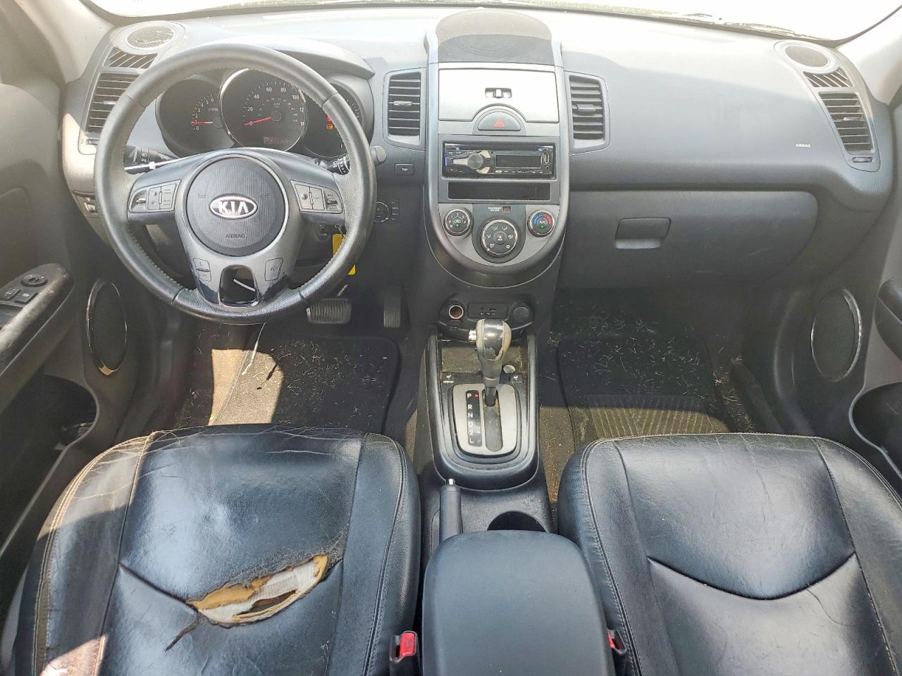 2010 Kia Soul + Gray vin: KNDJT2A25A7170600