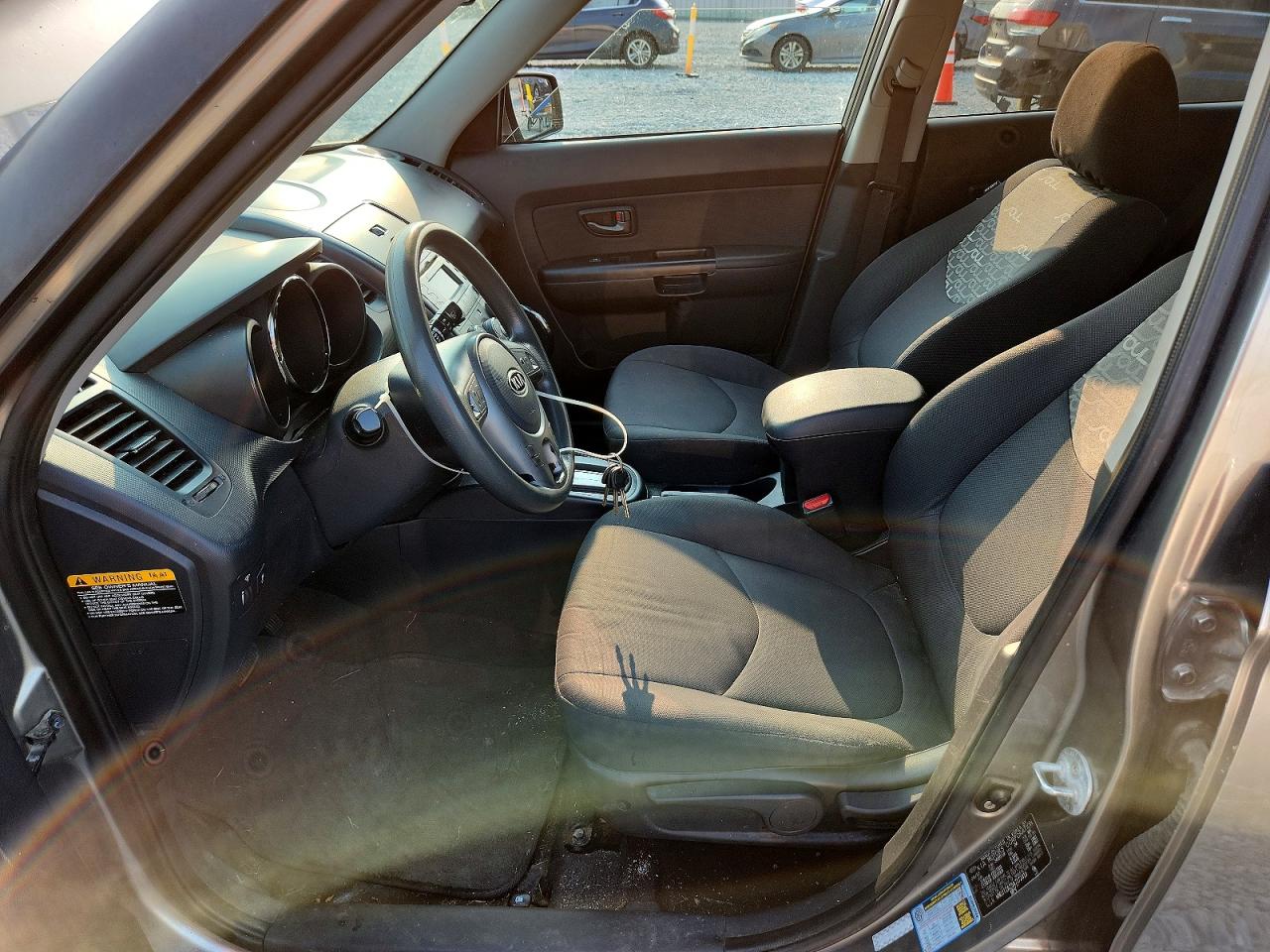 2010 Kia Soul + Серый vin: KNDJT2A25A7172413