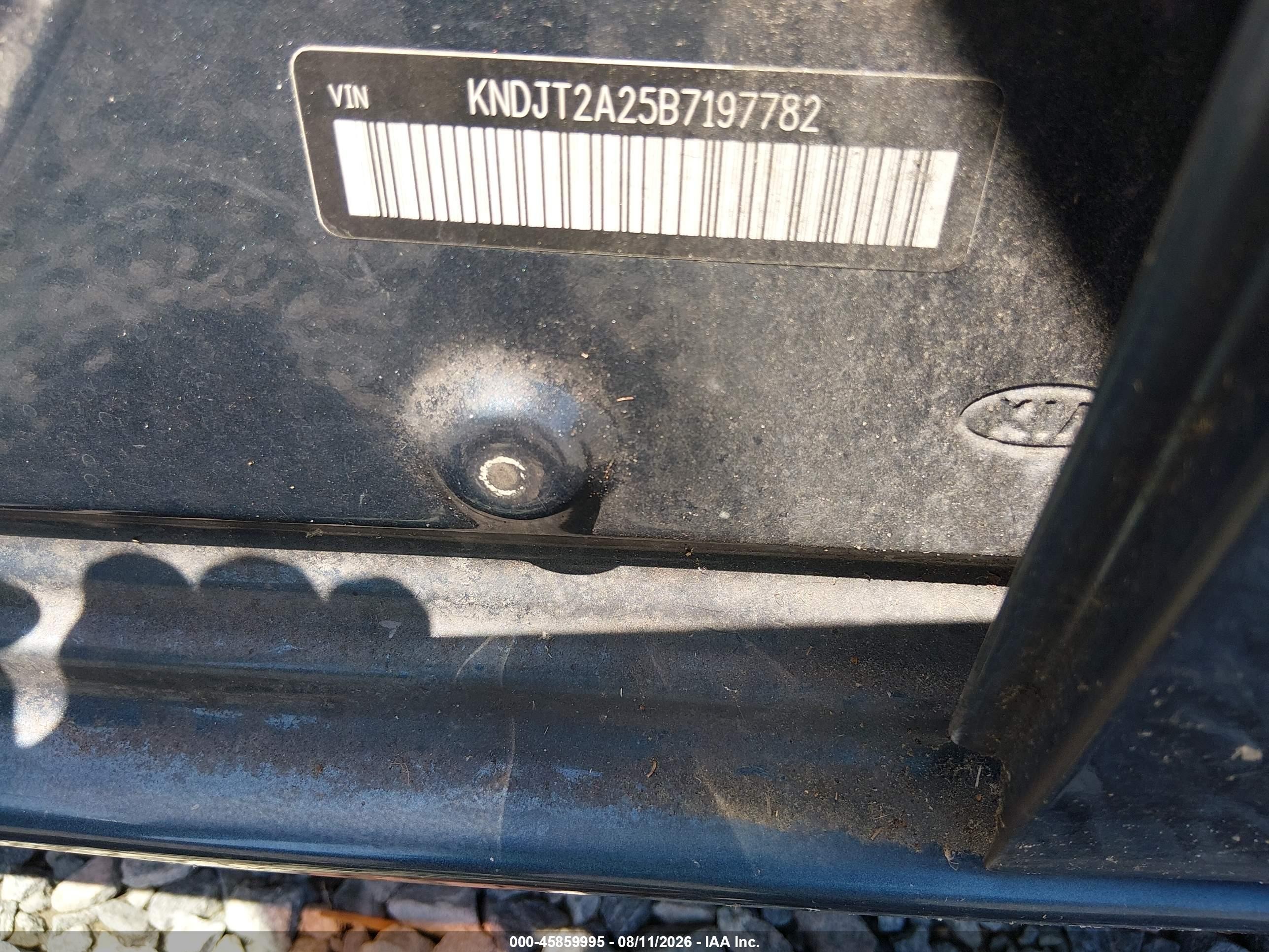 2011 Kia Soul + Синий vin: KNDJT2A25B7197782