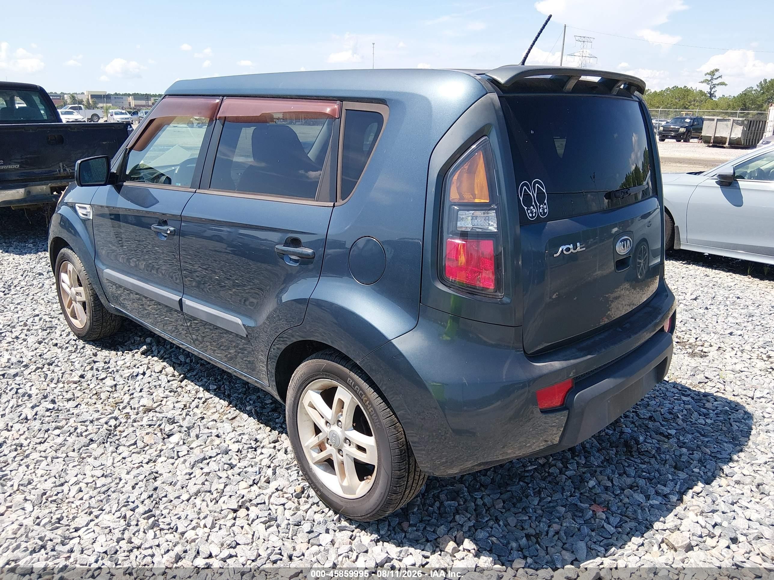 2011 Kia Soul + Синий vin: KNDJT2A25B7197782