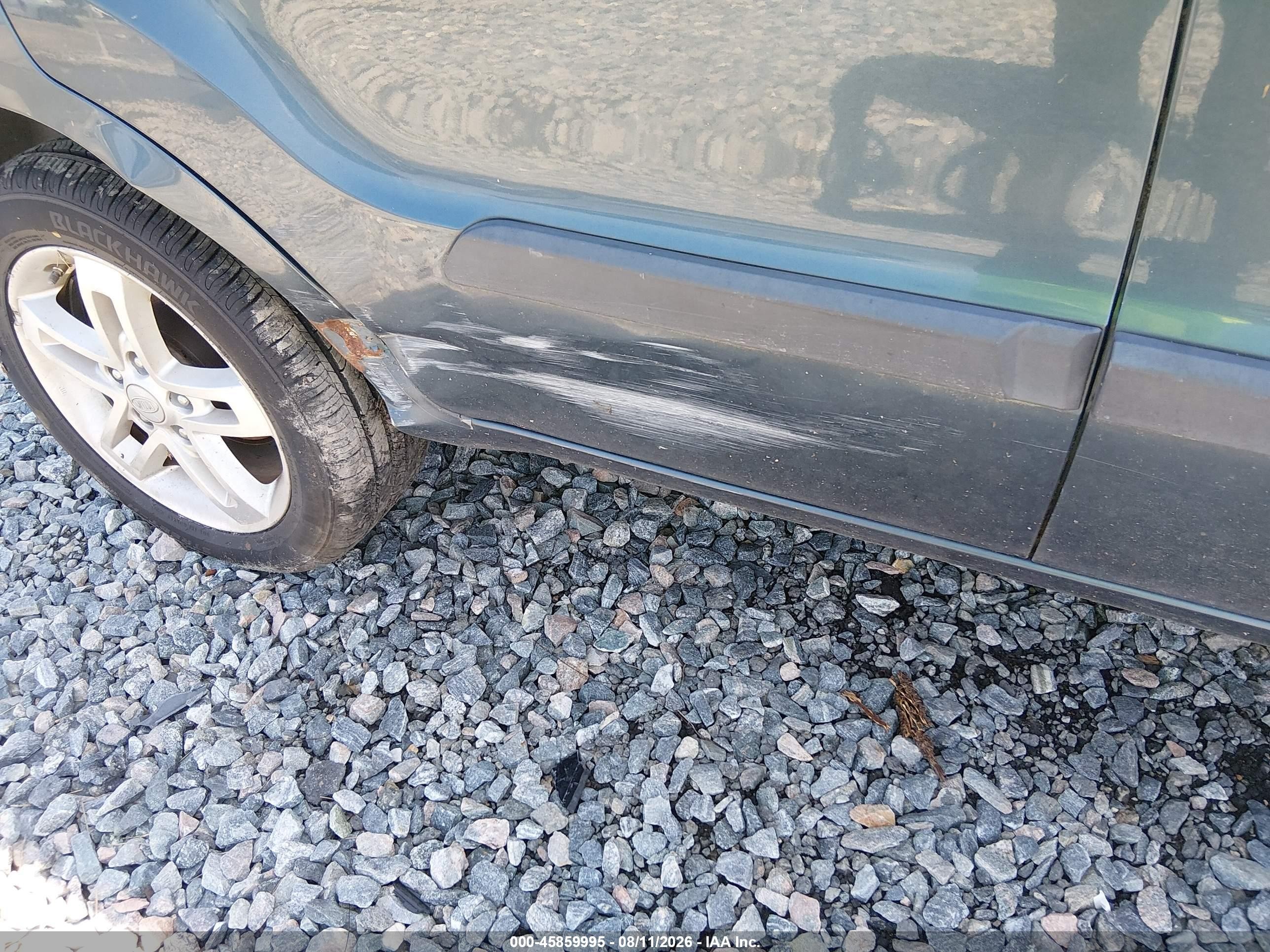 2011 Kia Soul + Синий vin: KNDJT2A25B7197782