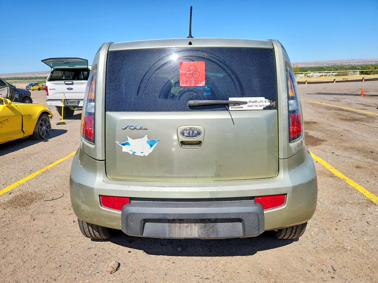 2011 Kia Soul + Зеленый vin: KNDJT2A25B7235138