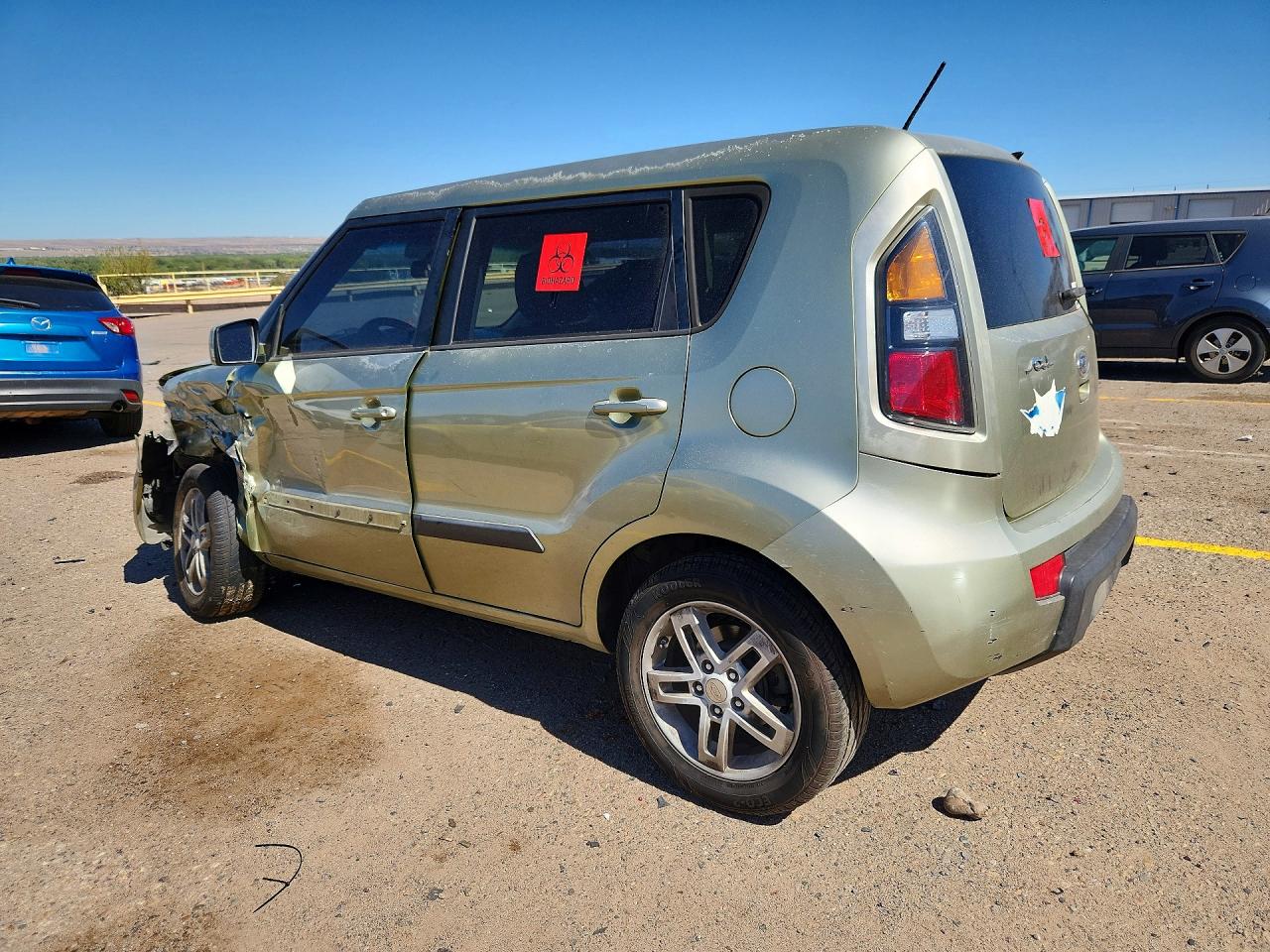 2011 Kia Soul + Зеленый vin: KNDJT2A25B7235138